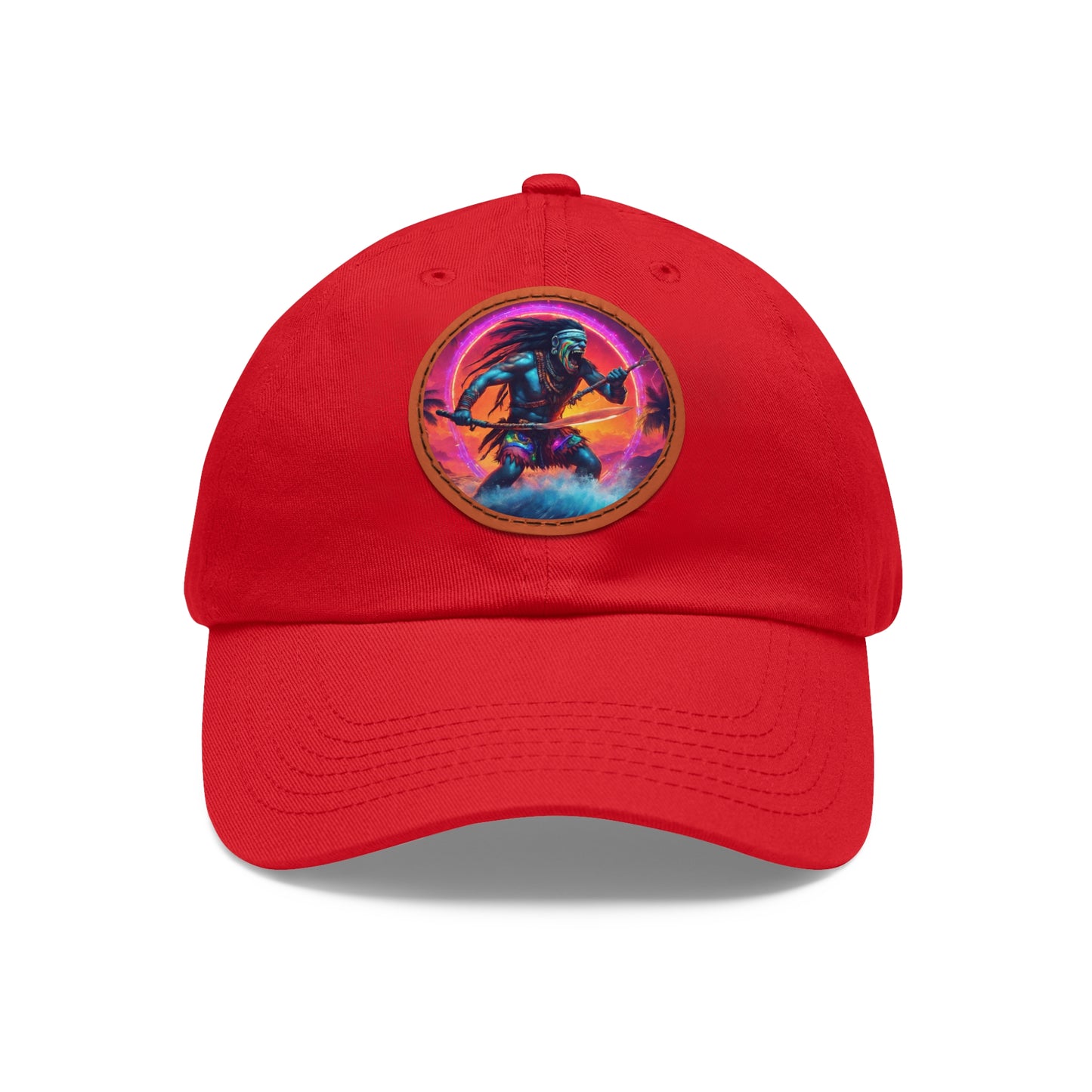 Indian Fury Sportswear Cap Hat Indian Hat Indian Cap Apache Pop Art Indian Hat Dad Hat with Patch (Round) Baseball Cap Maya Cap Maya Hat Custom Cap Flashlander