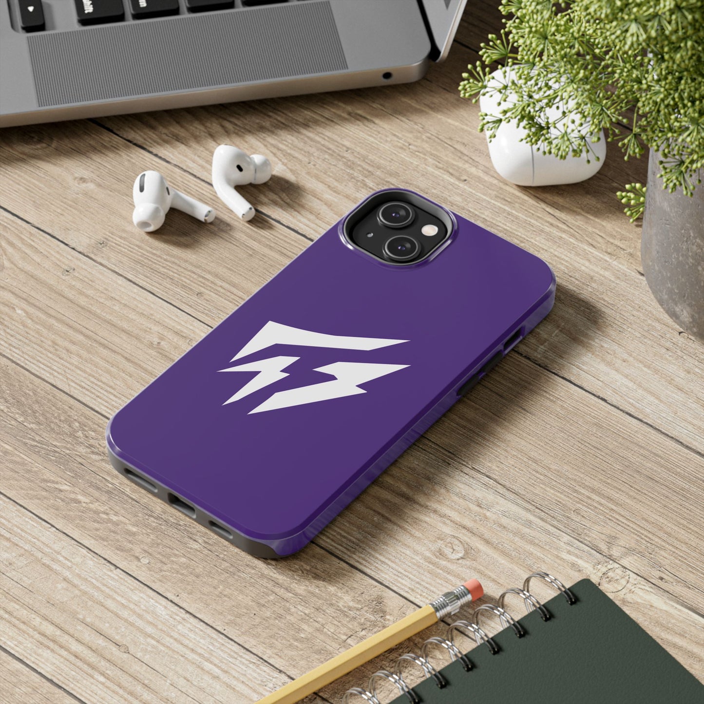 Flashlander Thunders Tough Phone Cases for all Iphone and Samsung Galaxy Purple