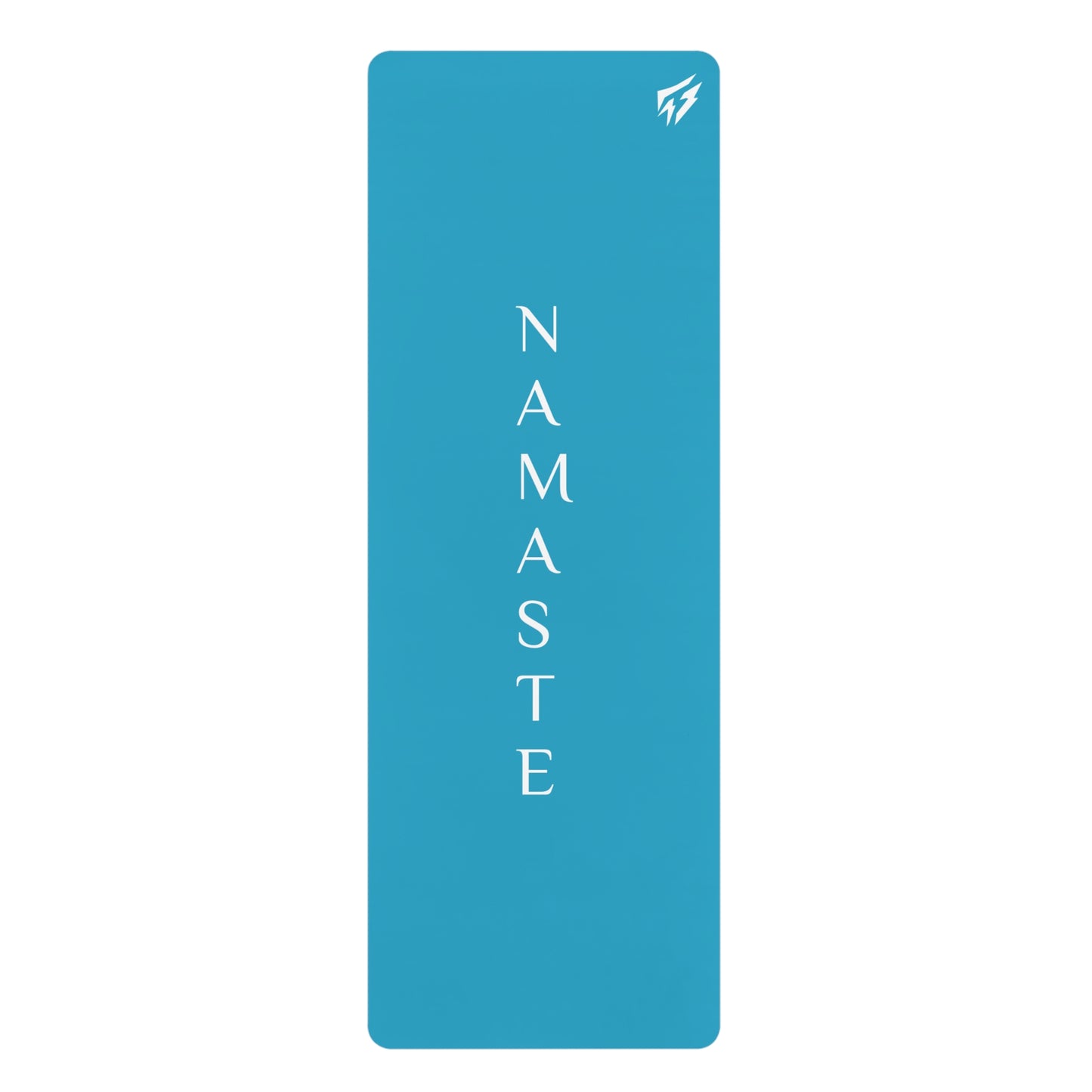 Flashlander Namaste Rubber Yoga Mat Turquoise