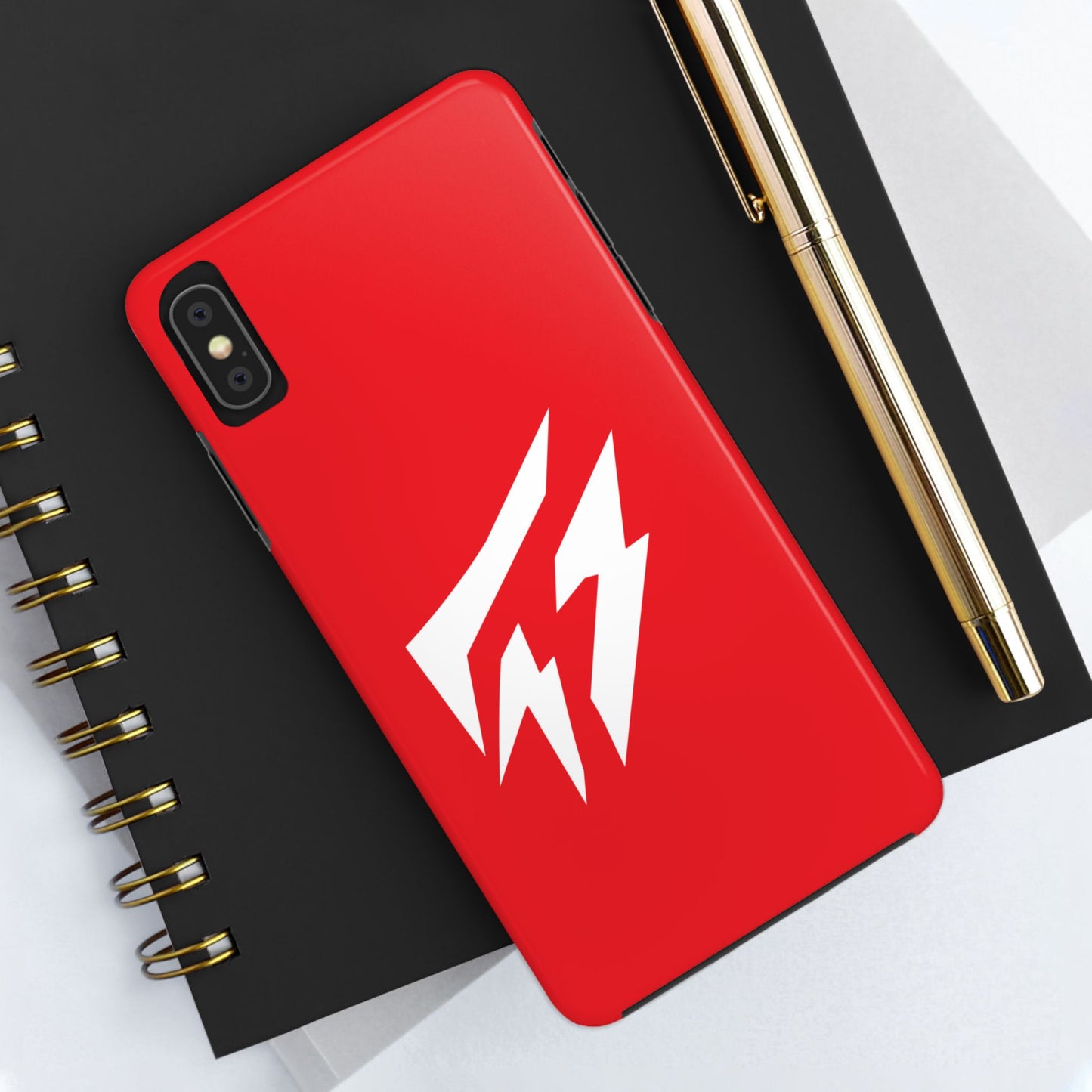 Flashlander Thunders Tough Phone Cases for all Iphone and Samsung Galaxy Red