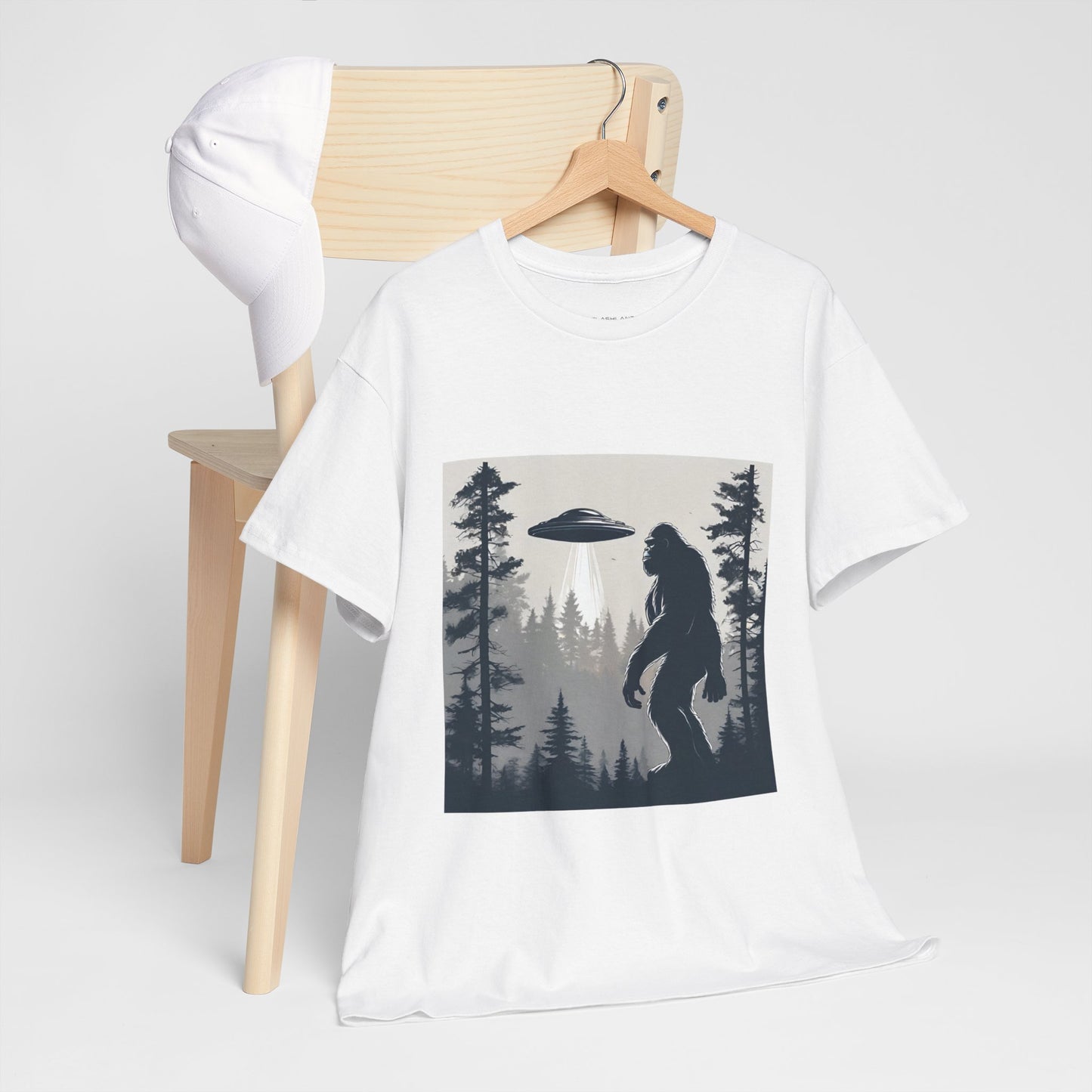 Sasquatch rencontre Bigfoot et OVNI - T-shirt de sport Flashlander