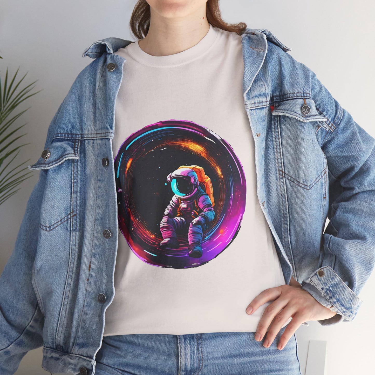 Astronaut's Black Hole Flashlander Gym Shirt