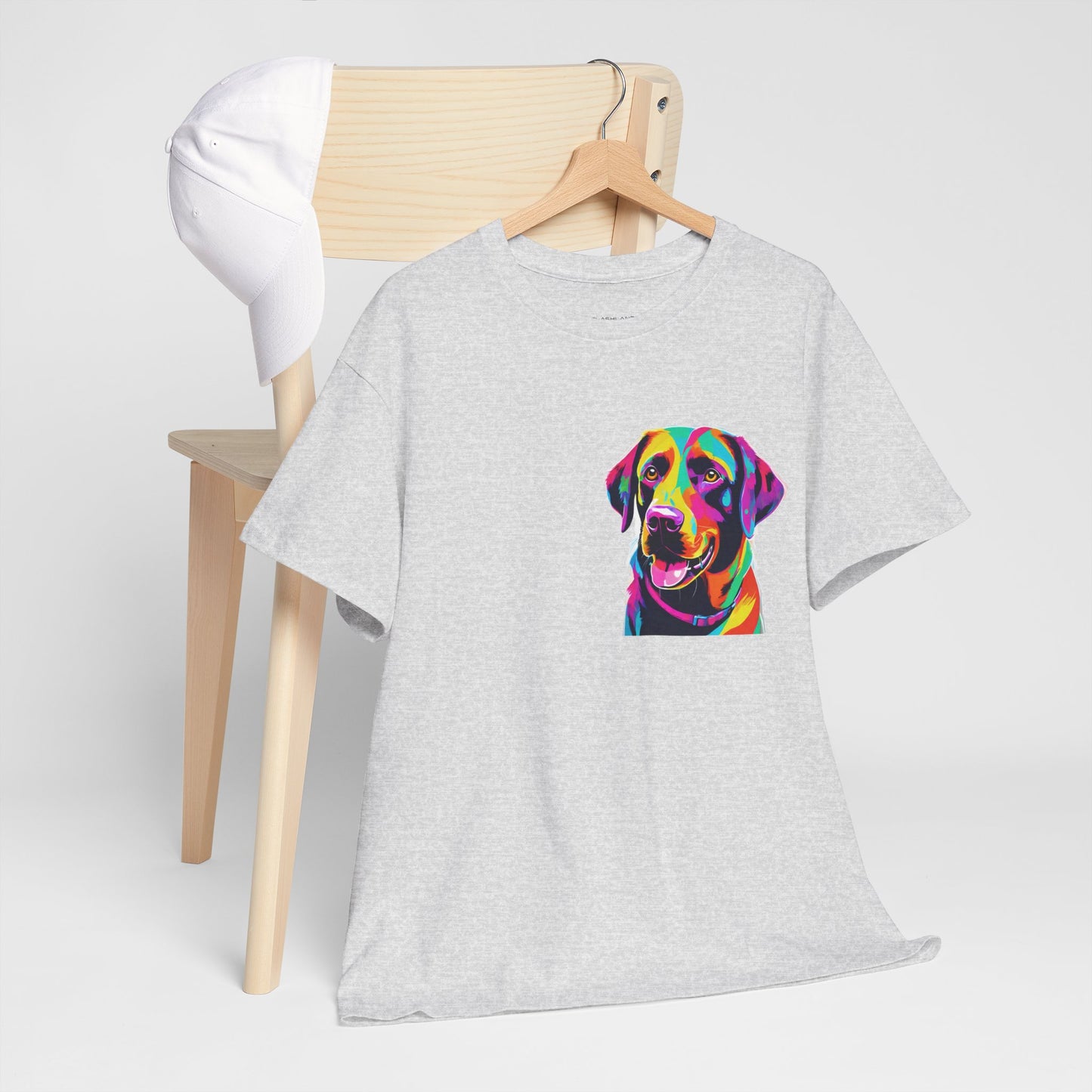 Pop Art Lab Dog in the Heart Flashlander Gym Shirt