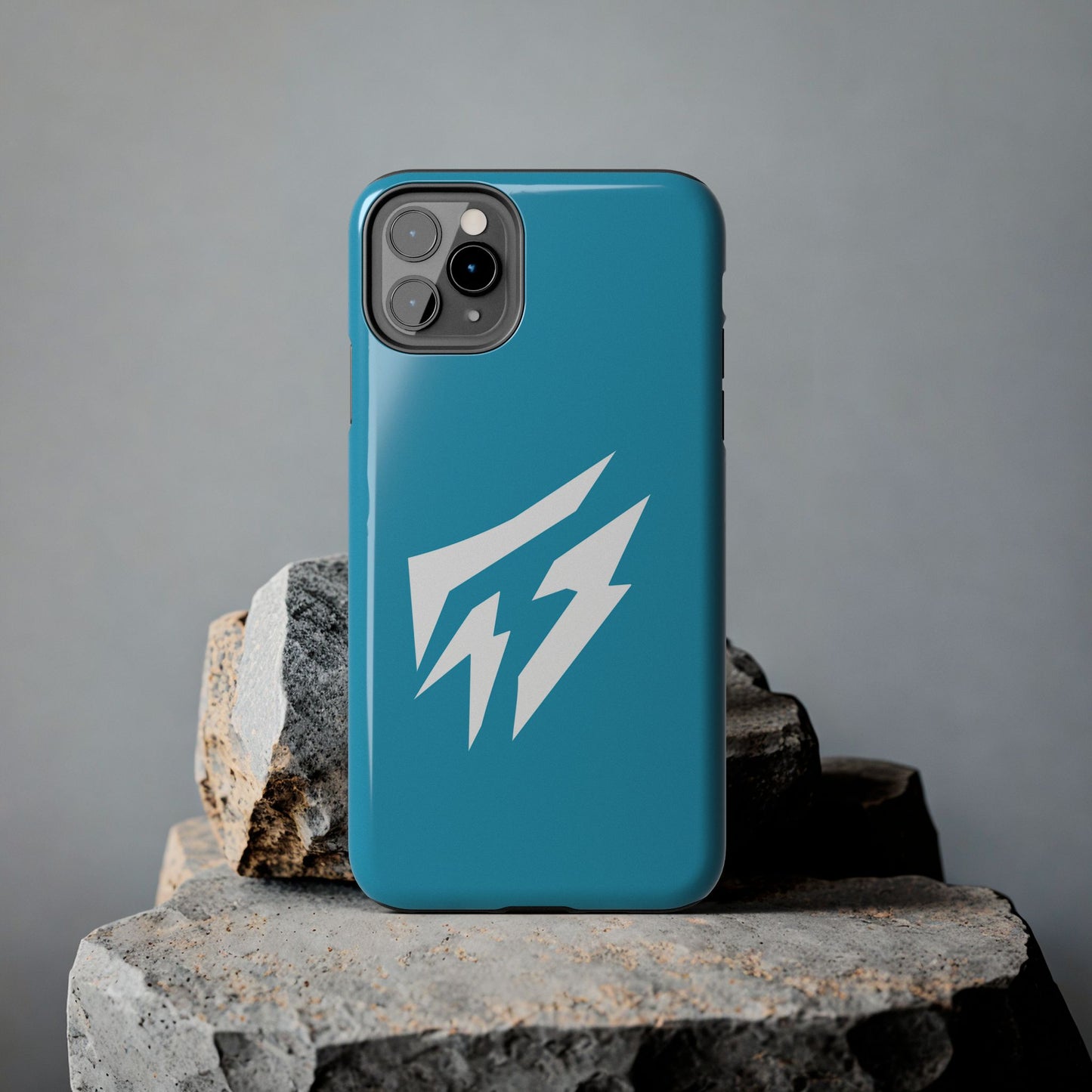 Flashlander Thunders Tough Phone Cases for all Iphone and Samsung Galaxy Blue Aqua Turquoise