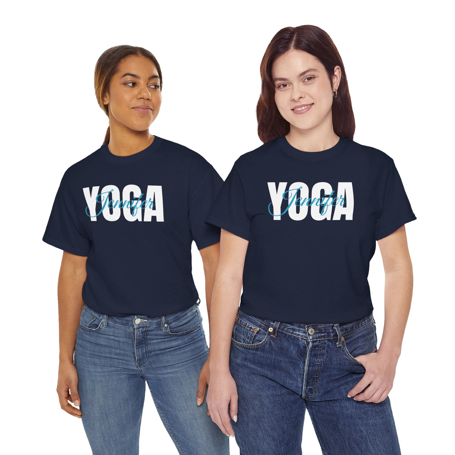 Personalized Yoga Shirt with Custom Name - Flashlander Gym Tee