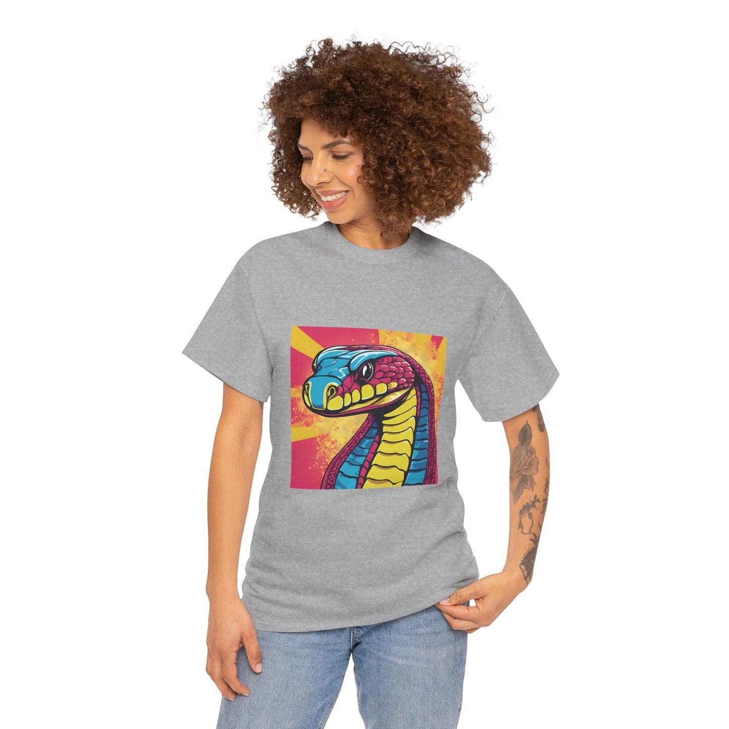 Cobra Snake Pop Art - Flashlander Gym Shirt