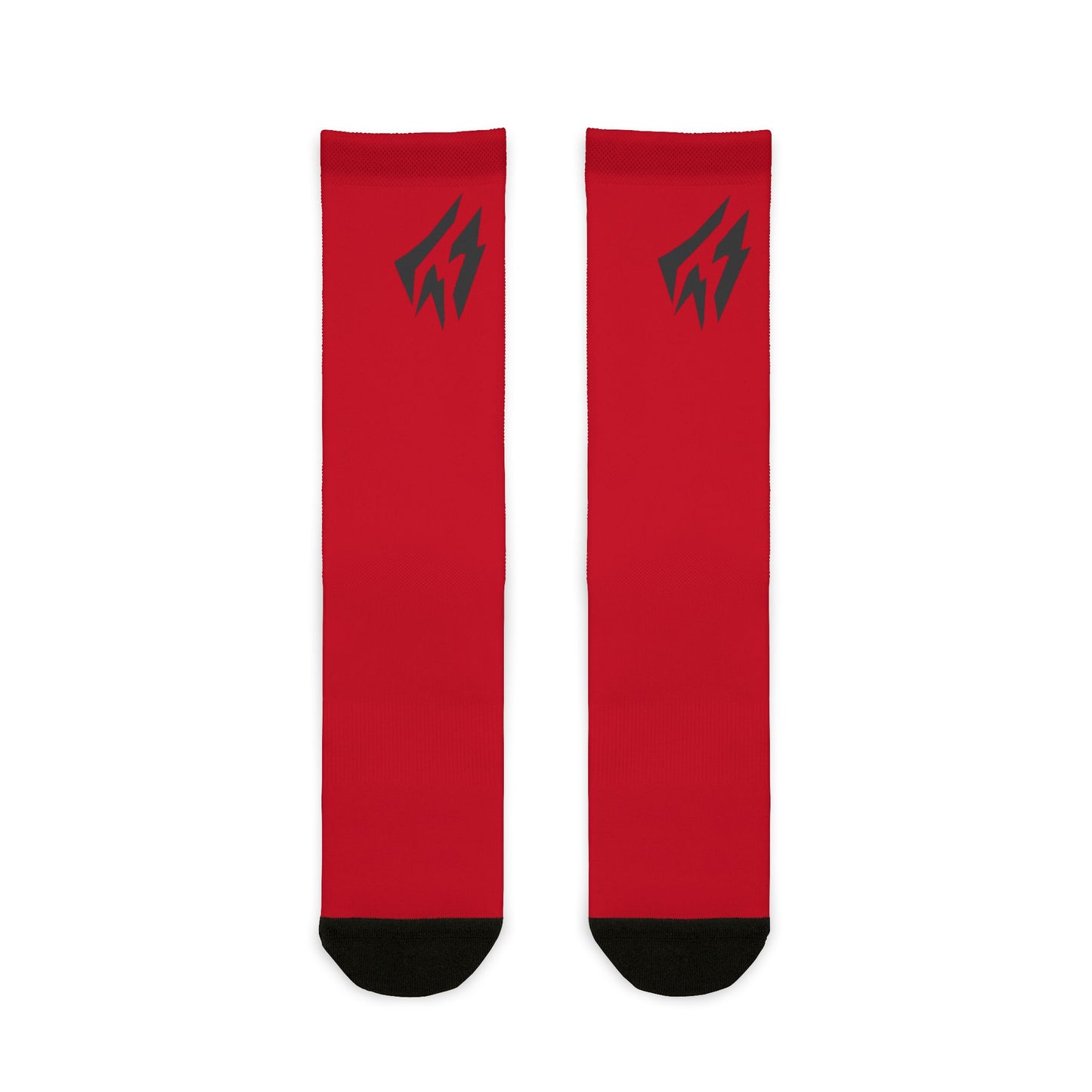 Flashlander Thunder Crew Sports Socks Dark Red