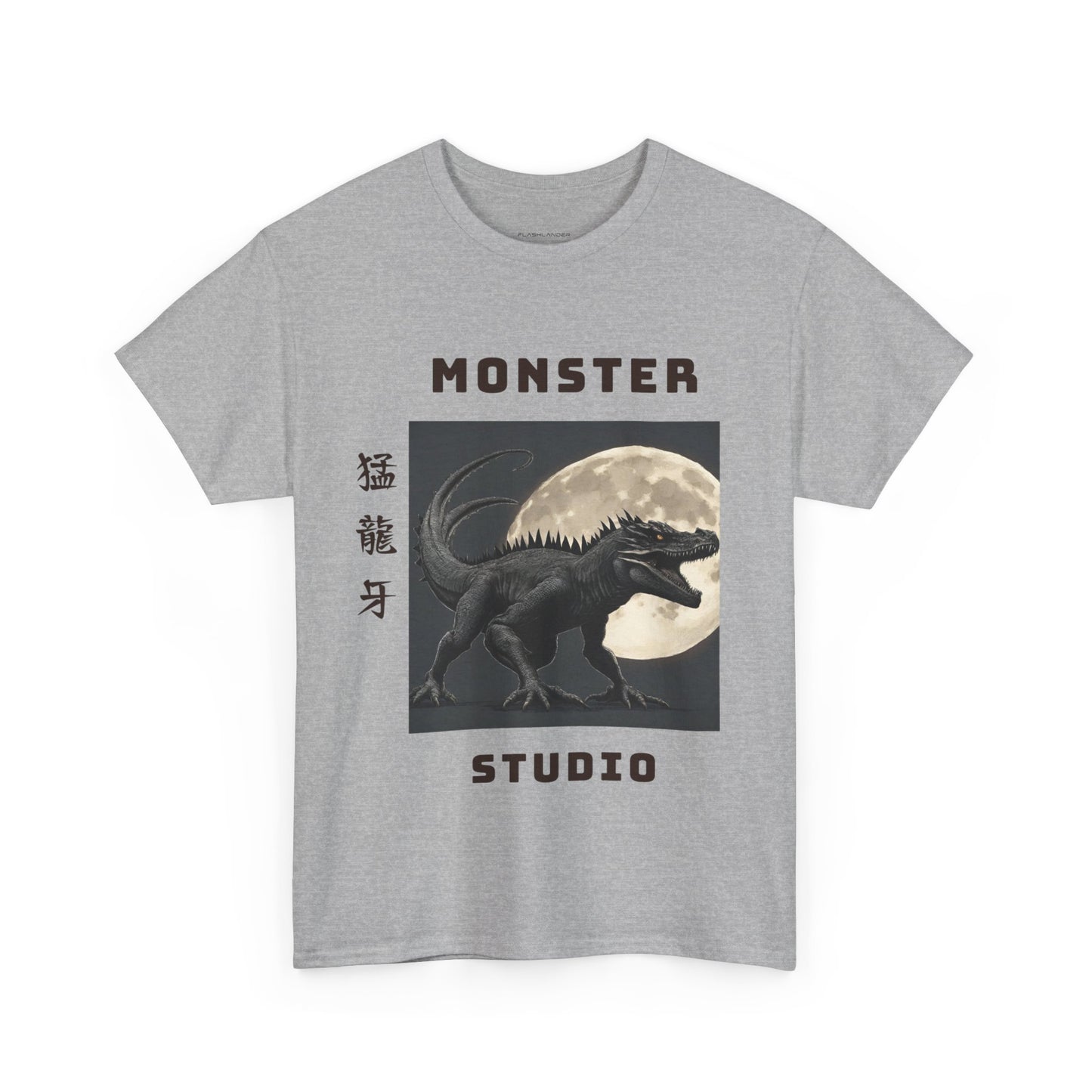 Vintage Monster Studio Japanese Custom Name - Flashlander Gym Shirt