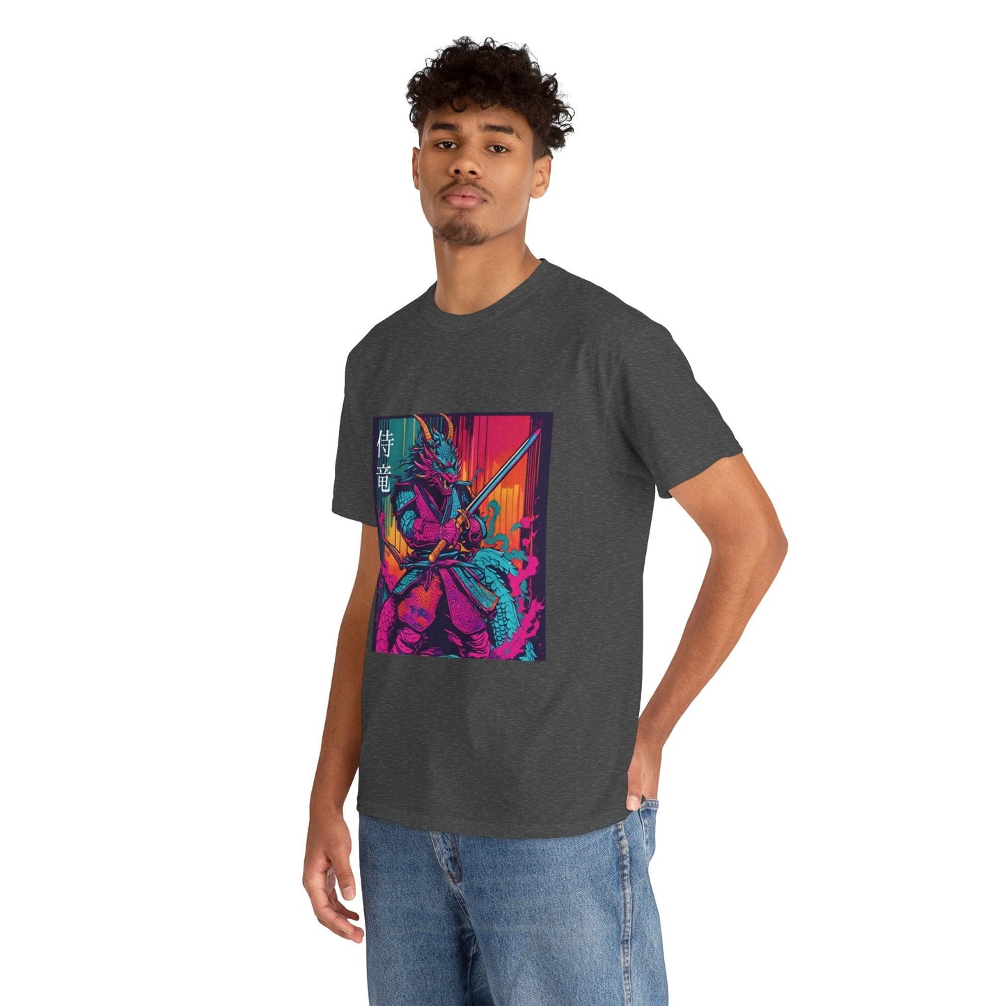 Dragon Samurai Pop Art - Flashlander Gym Shirt