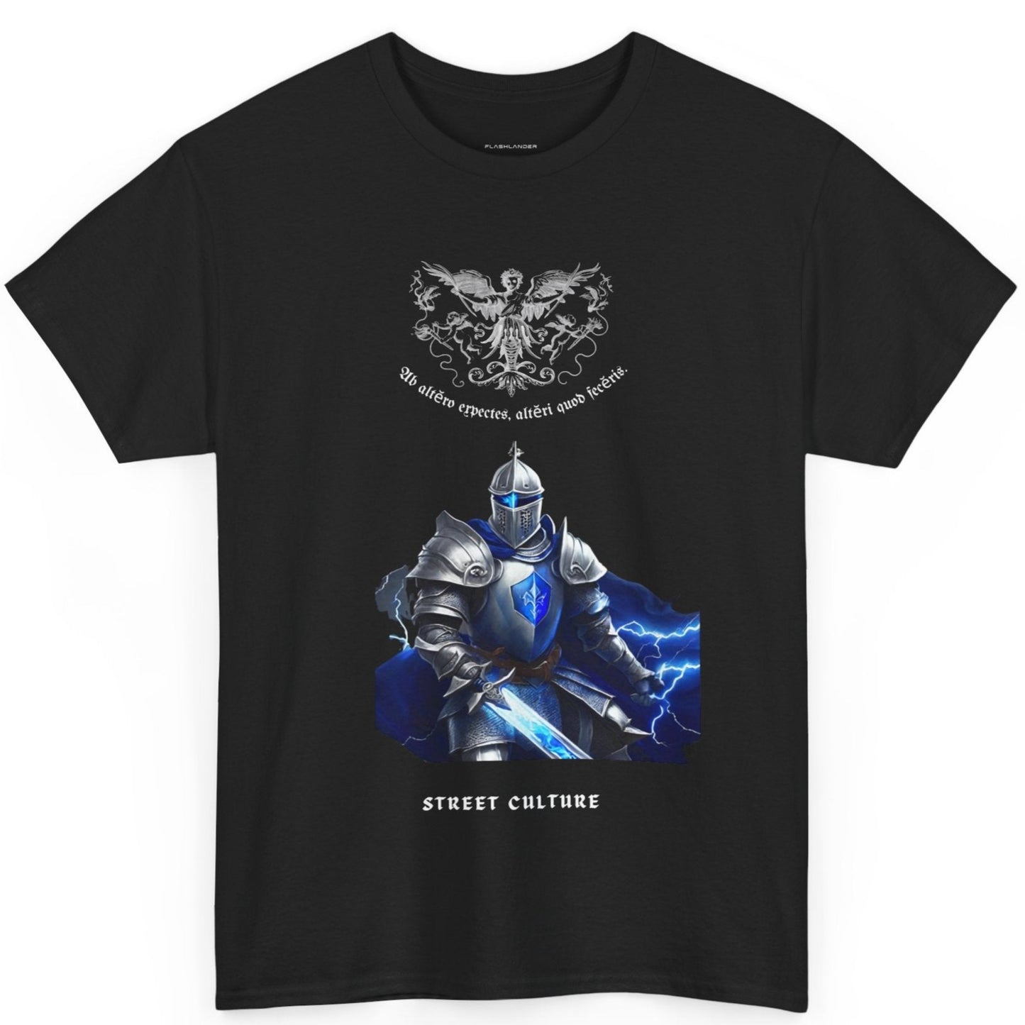 Templar Knight with Thunderblade Tee Flashlander