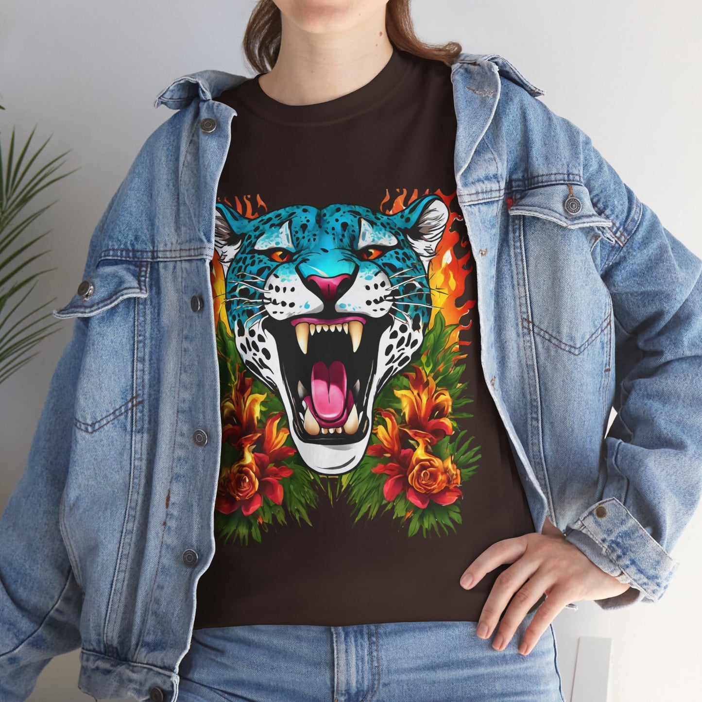 Vintage Jaguar Tattoo - Flashlander Gym Shirt