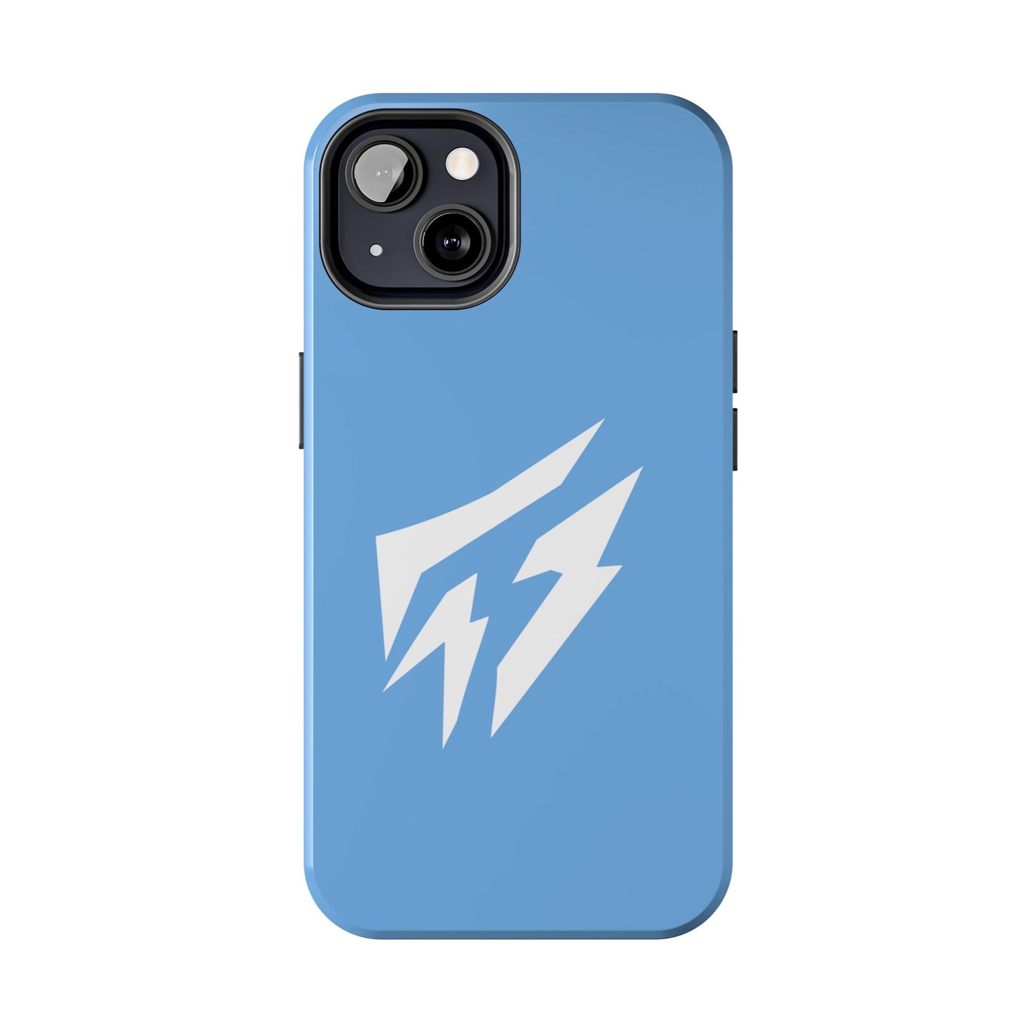 Flashlander Thunders Tough Phone Cases for all Iphone and Samsung Galaxy Light Blue