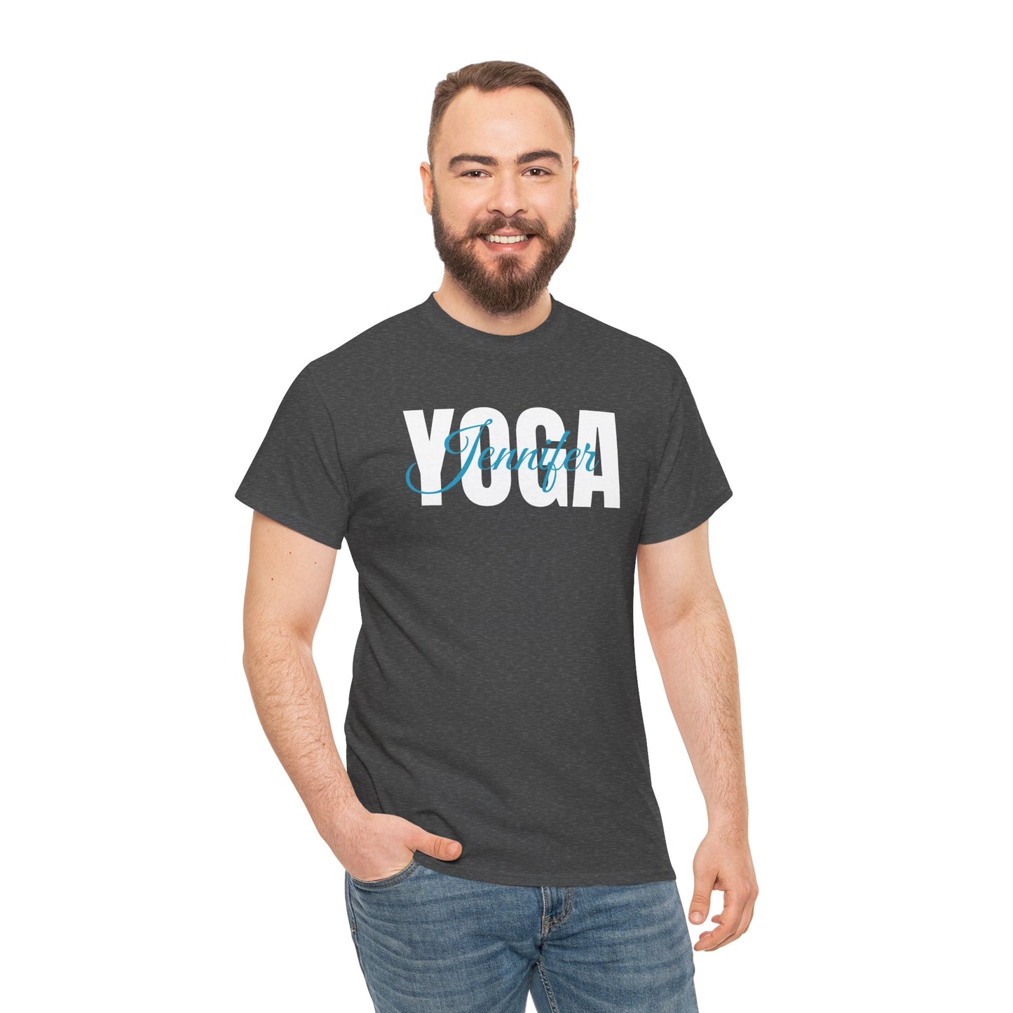 Personalized Yoga Shirt with Custom Name - Flashlander Gym Tee