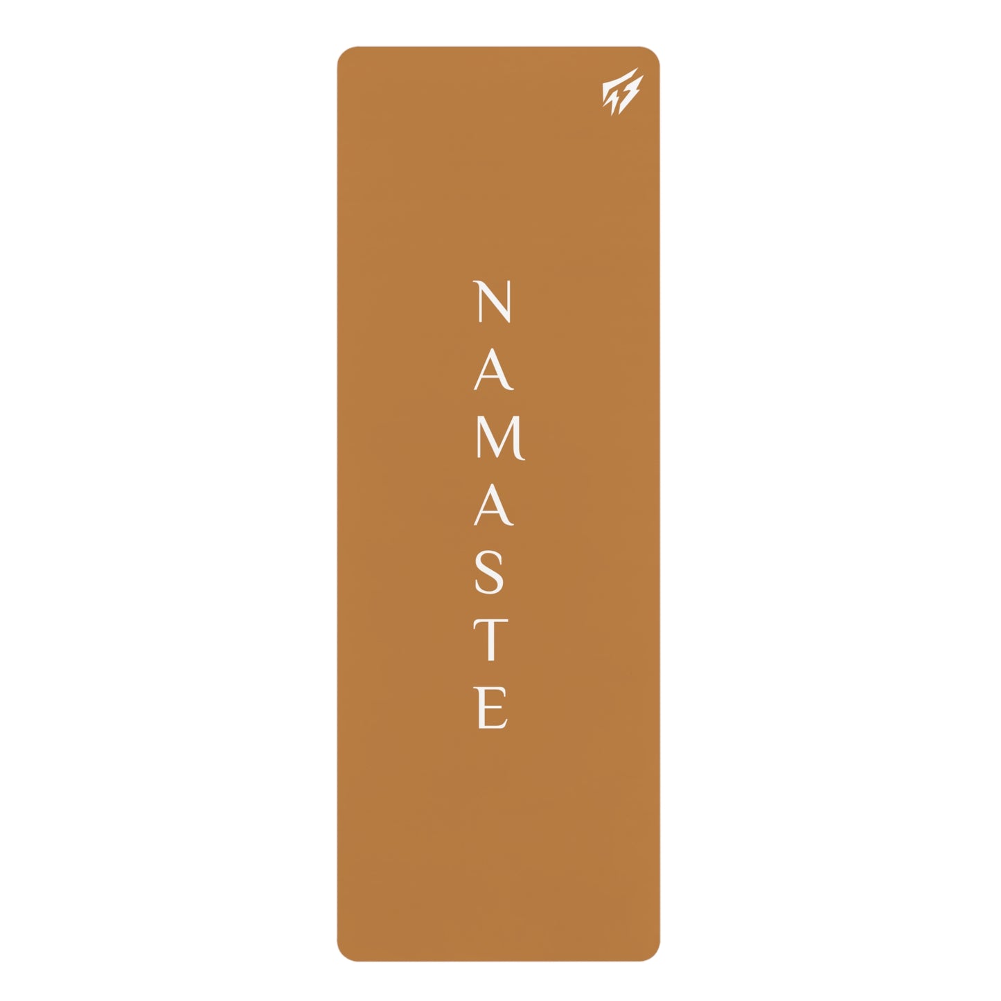 Flashlander Namaste Rubber Yoga Mat Light Brown