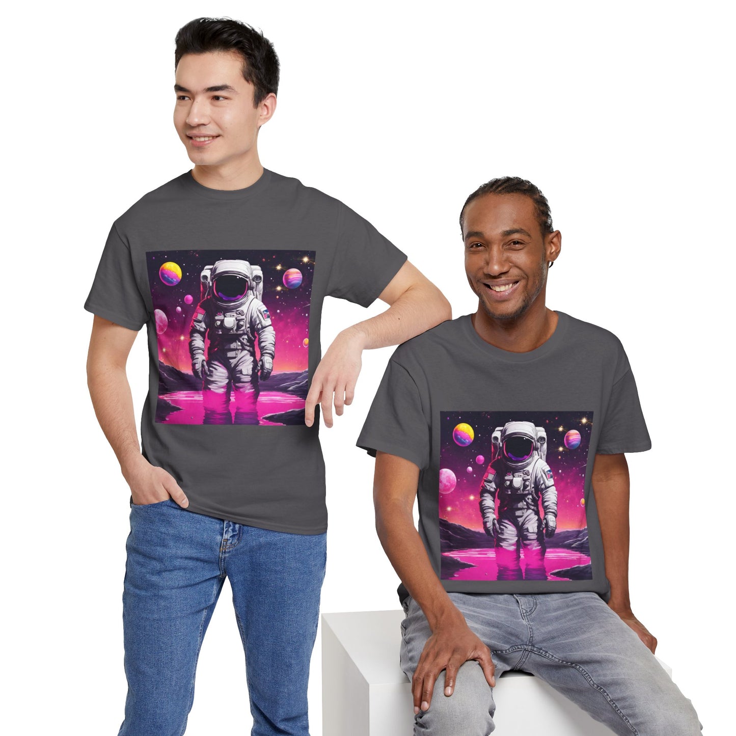 Astronaut Exploring New Worlds Flashlander Gym Shirt