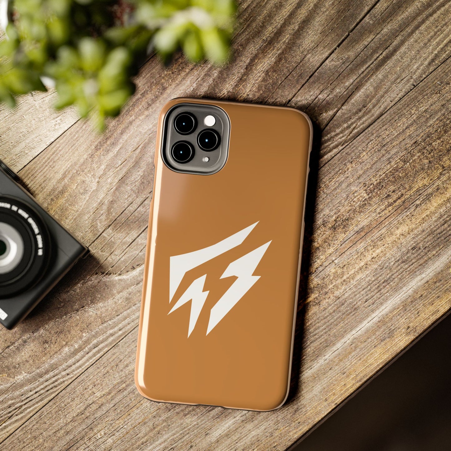 Flashlander Thunders Tough Phone Cases for all Iphone and Samsung Galaxy Light Brown