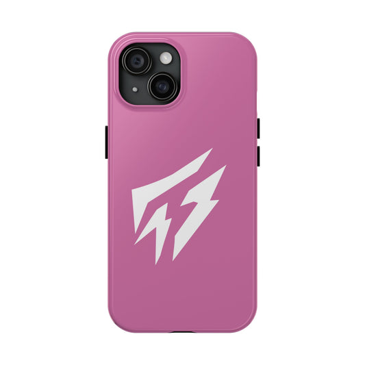 Flashlander Thunders Tough Phone Cases for all Iphone and Samsung Galaxy Light Pink