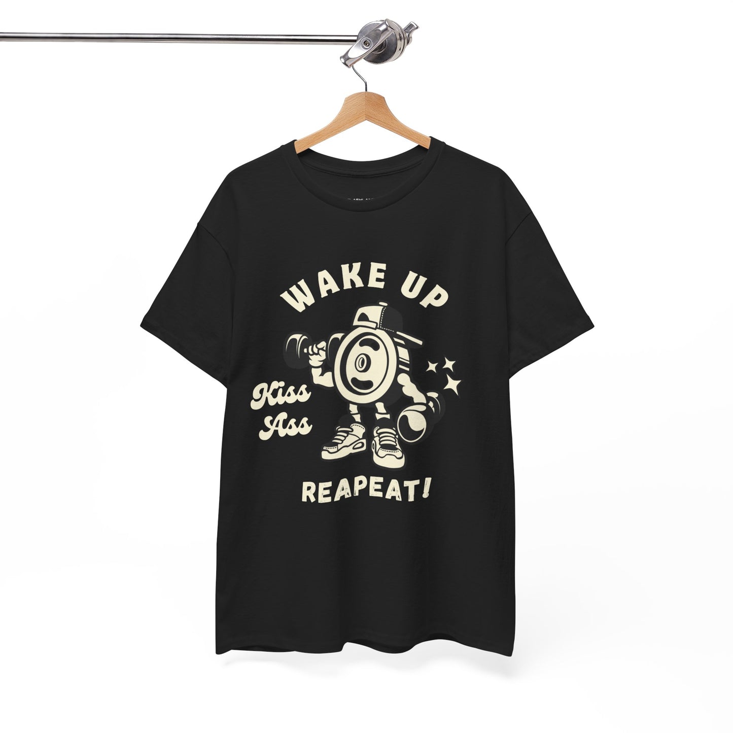 Wake Up Kiss Ass Reapeat - Flashlander Gym Shirt