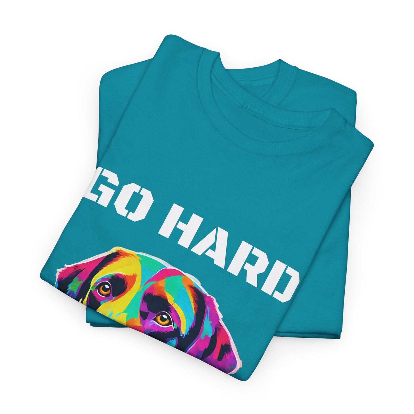 Labrador Retriever Dog Pop Art  - Go Hard Or Go Home Flashlander Gym Shirt