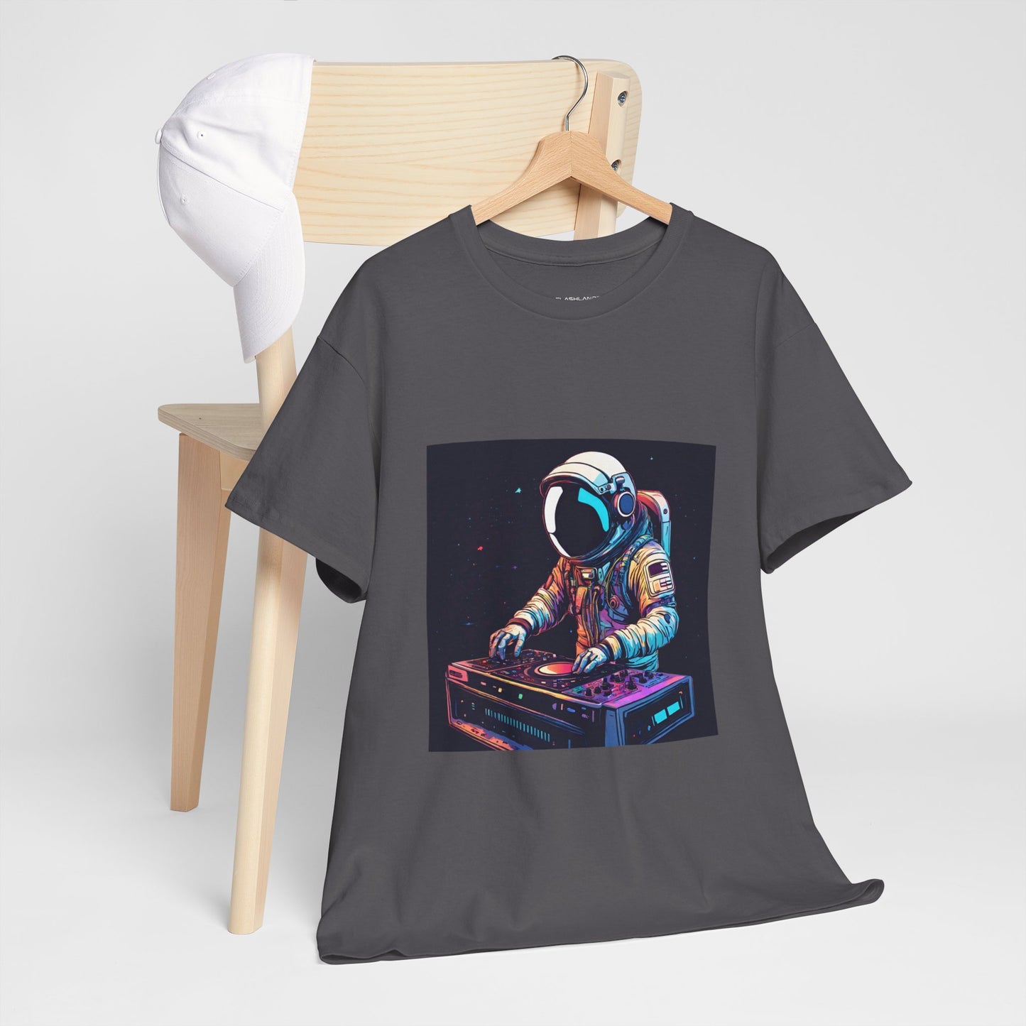 Astronaut Techno DJ Flashlander Gym Shirt