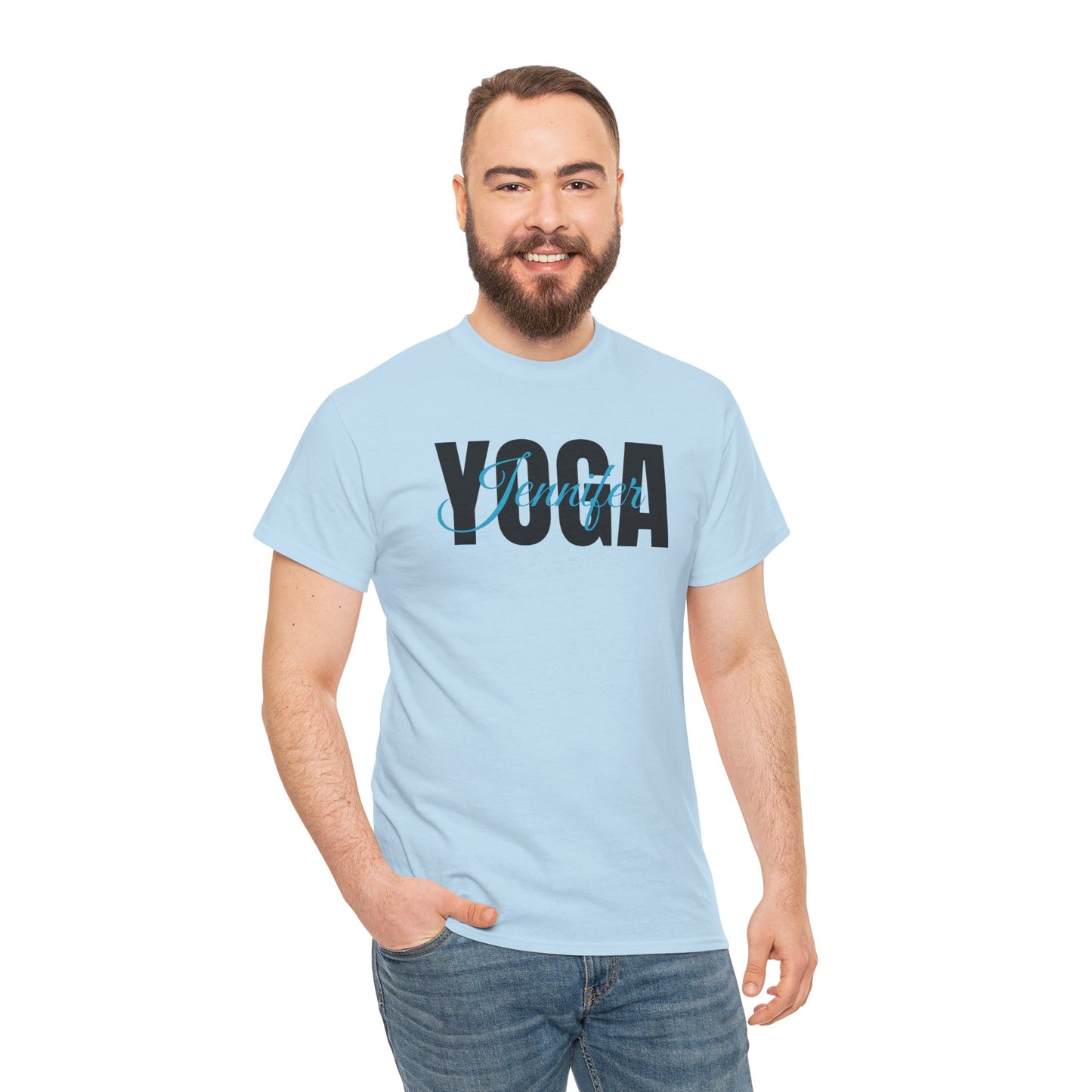 Personalized Yoga Shirt with Custom Name - Flashlander Gym Tee