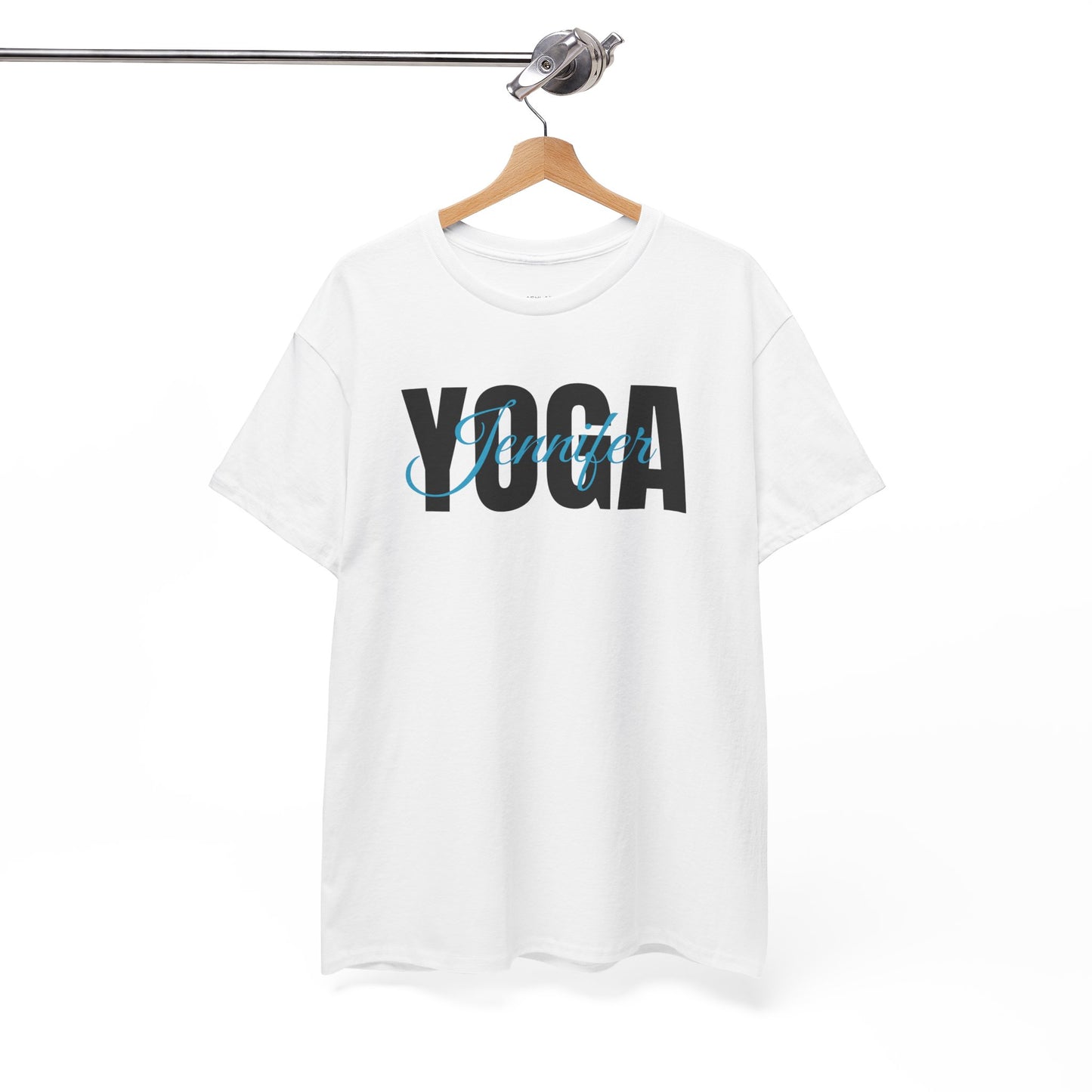 Personalized Yoga Shirt with Custom Name - Flashlander Gym Tee