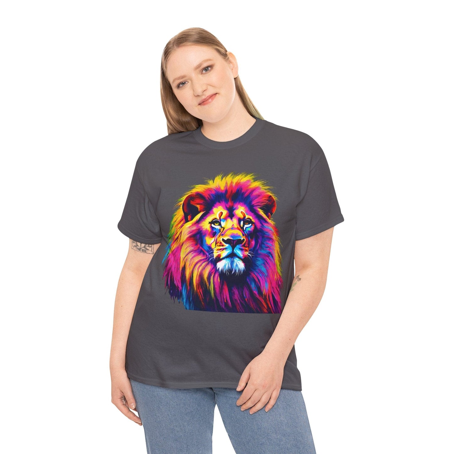 Lion Art Pop T-Shirt Flashlander