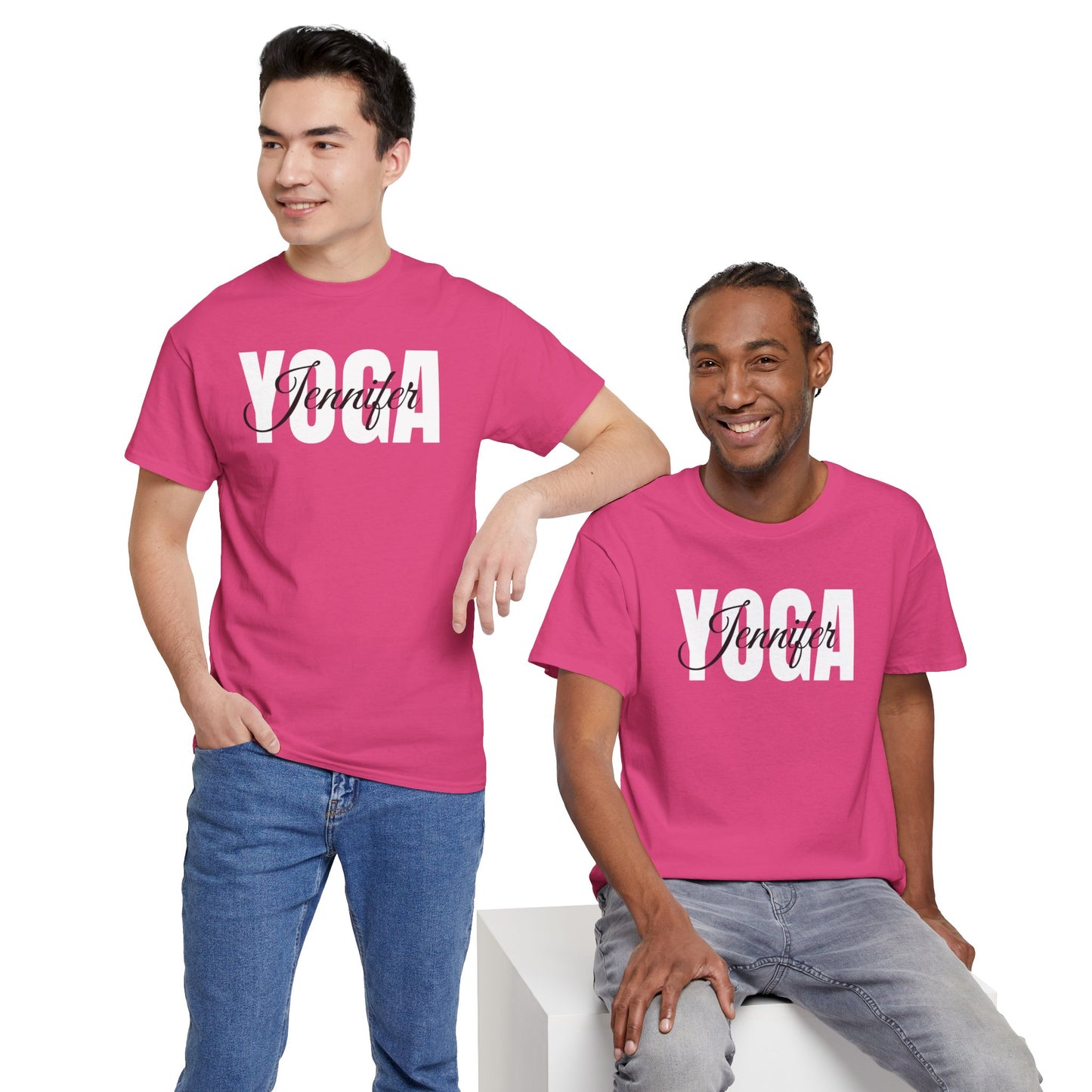 Personalized Yoga Shirt with Custom Name - Flashlander Gym Tee