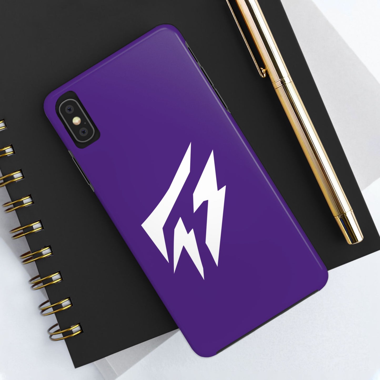 Flashlander Thunders Tough Phone Cases for all Iphone and Samsung Galaxy Purple