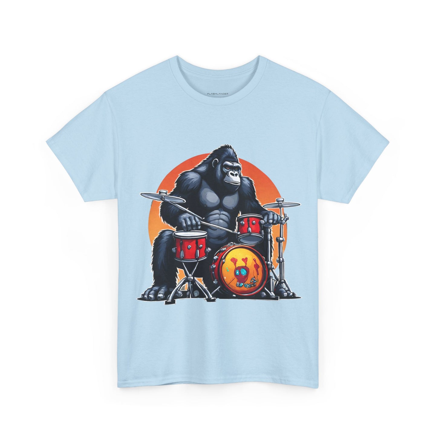 Muscle Gorilla Drummer Flashlander Gym Shirt