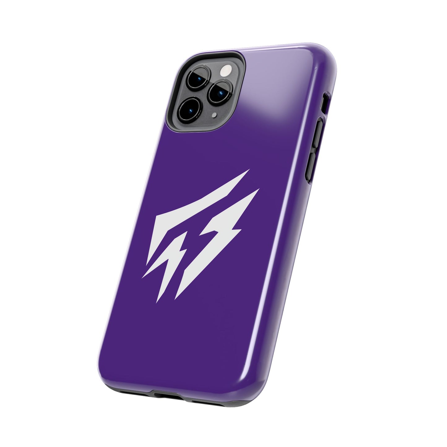 Flashlander Thunders Tough Phone Cases for all Iphone and Samsung Galaxy Purple