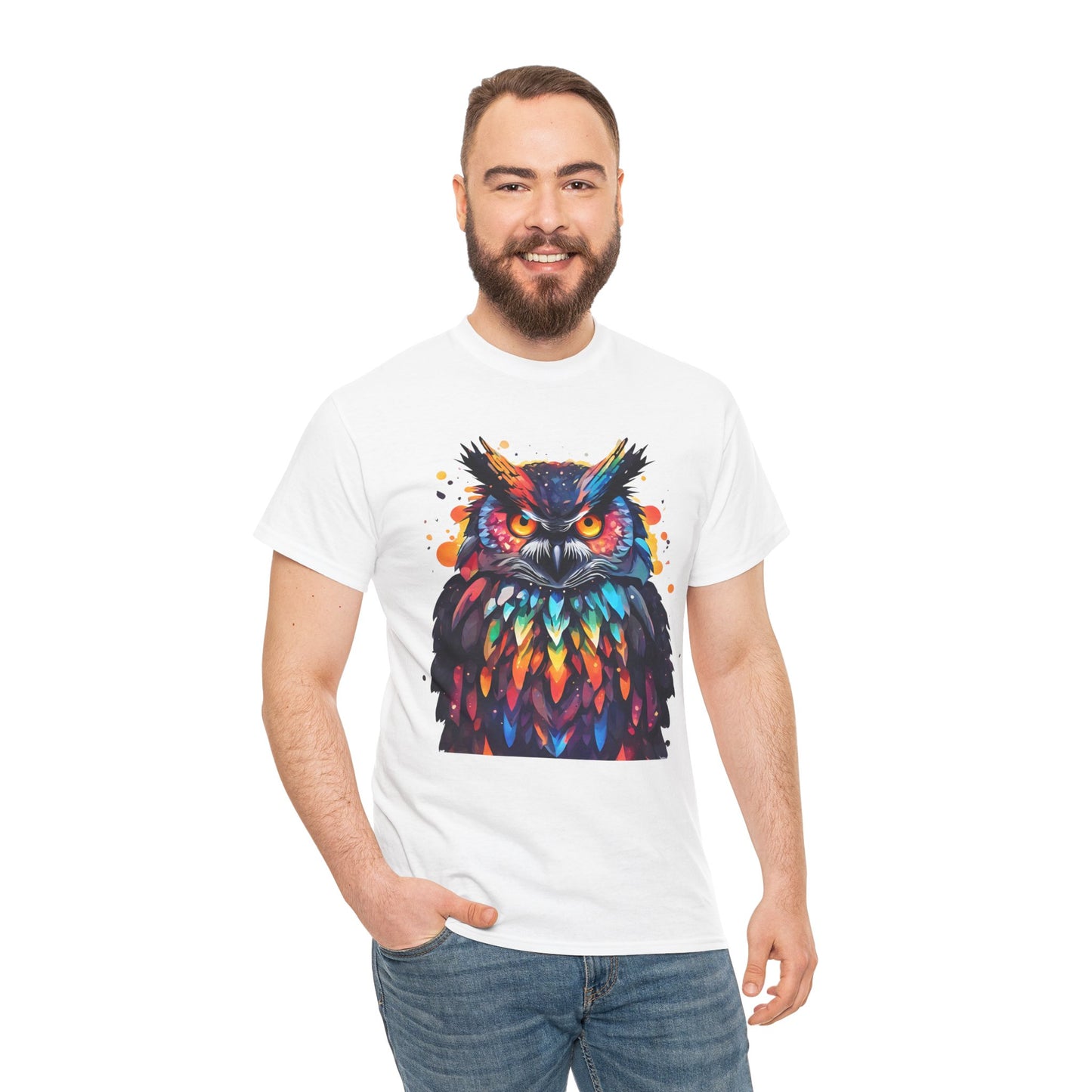 Owl Feathered Symphony Flashlander Gym Shirt