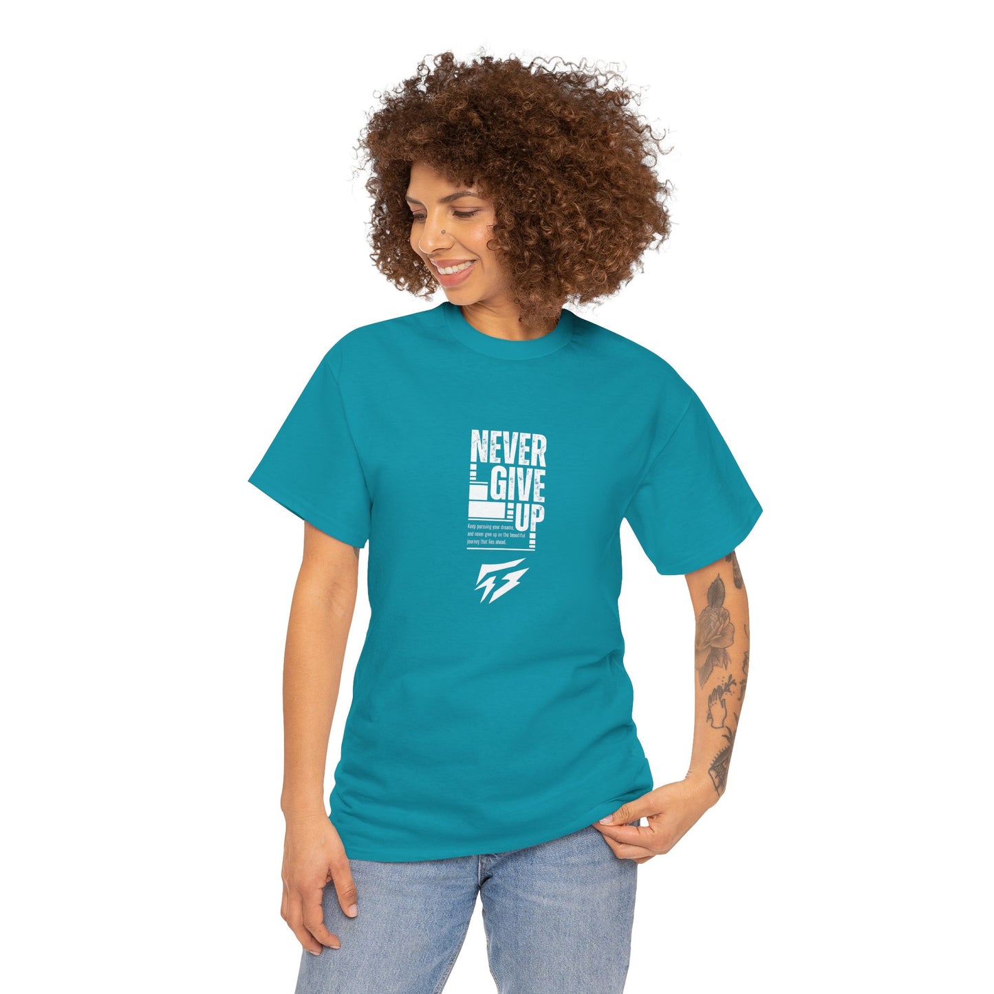 Never Give Up - Flashlander Gym Shirt