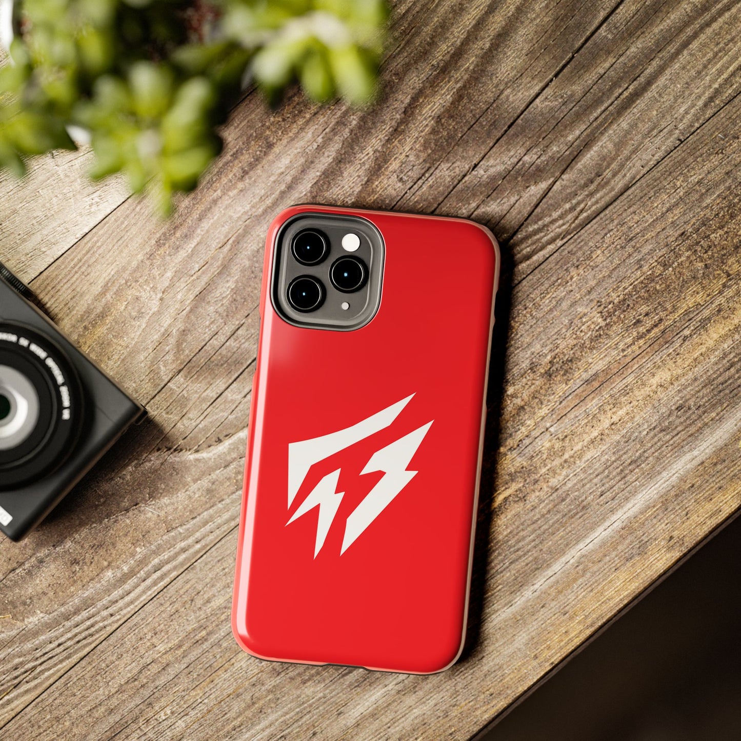 Flashlander Thunders Tough Phone Cases for all Iphone and Samsung Galaxy Red