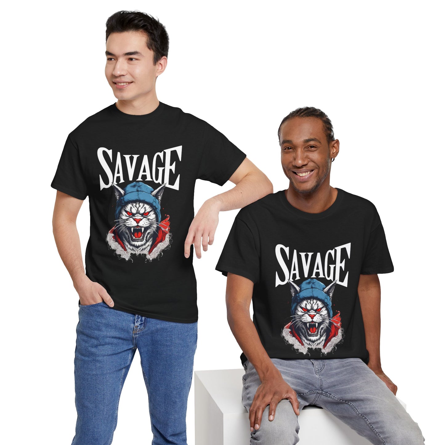 Chat japonais Oni Savage - T-shirt de sport Flashlander