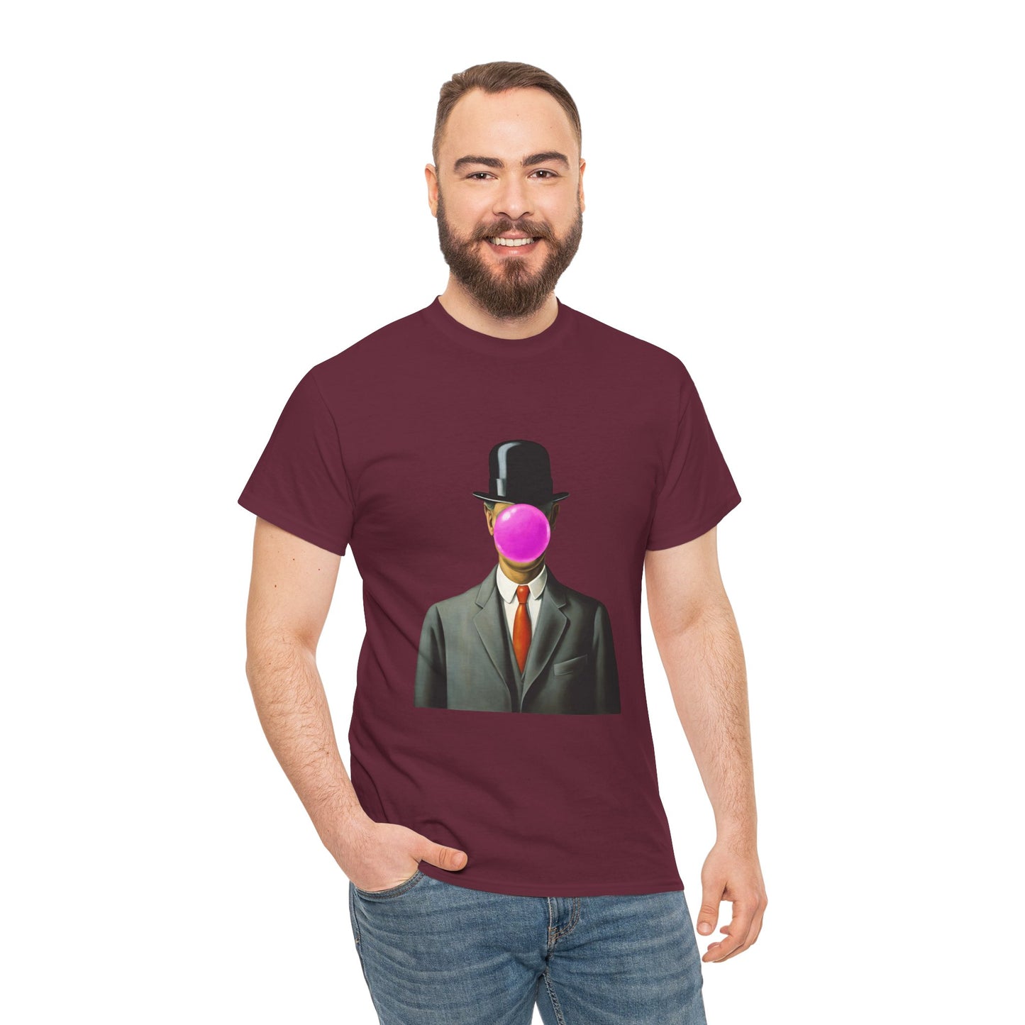 The Son Of Man with Pink Bubblegum - Flashlander Gym Shirt