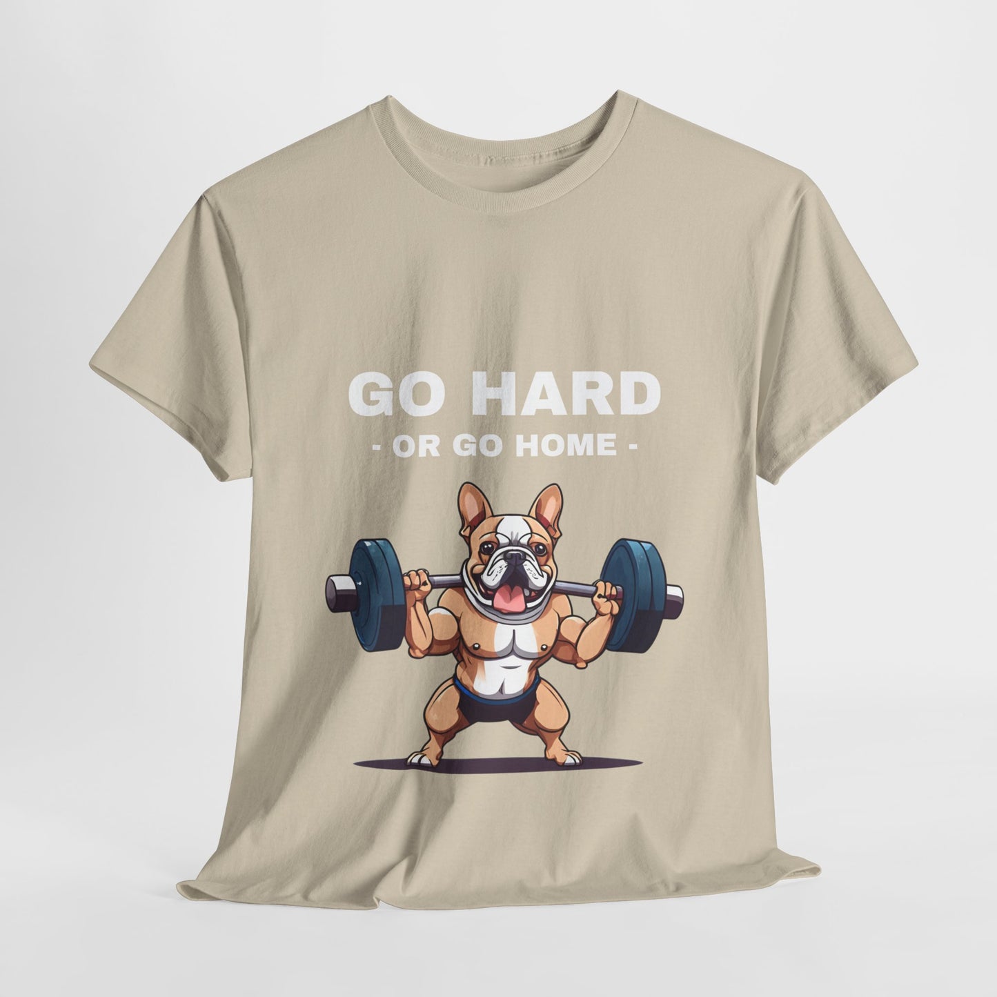 Muscular French Bulldog Dog Bodybuilding  - Flashlander Gym Shirt