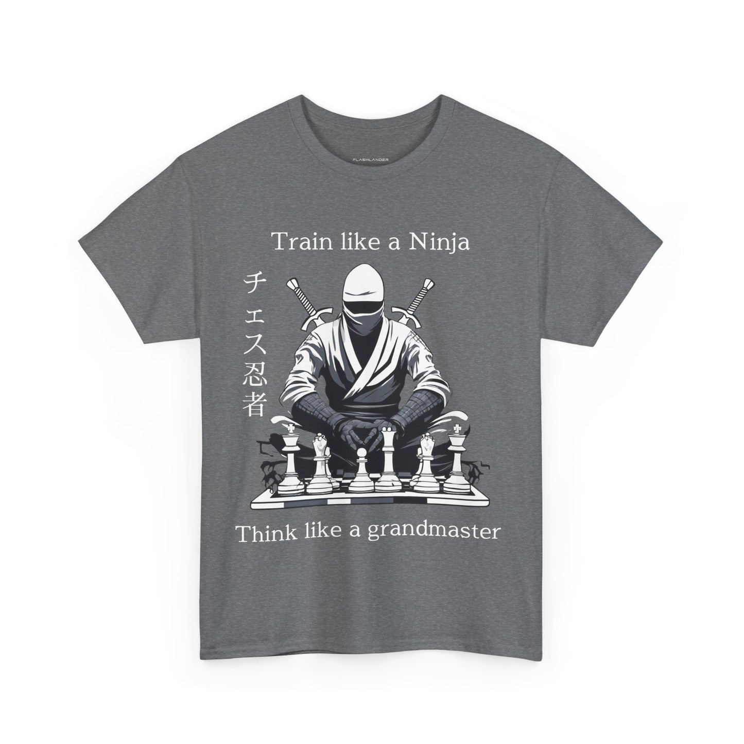 Entraînez-vous comme un ninja, pensez comme un grand maître - T-shirt de sport Flashlander