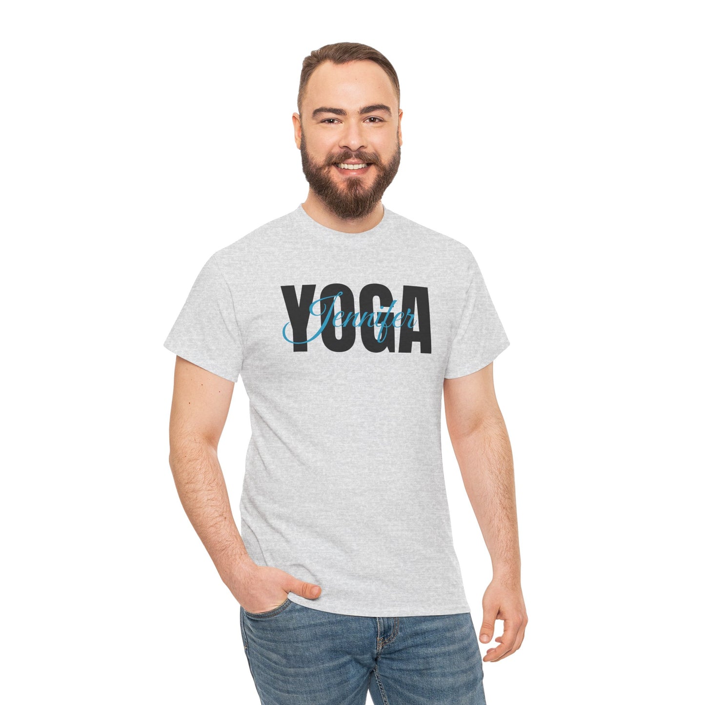 Personalized Yoga Shirt with Custom Name - Flashlander Gym Tee