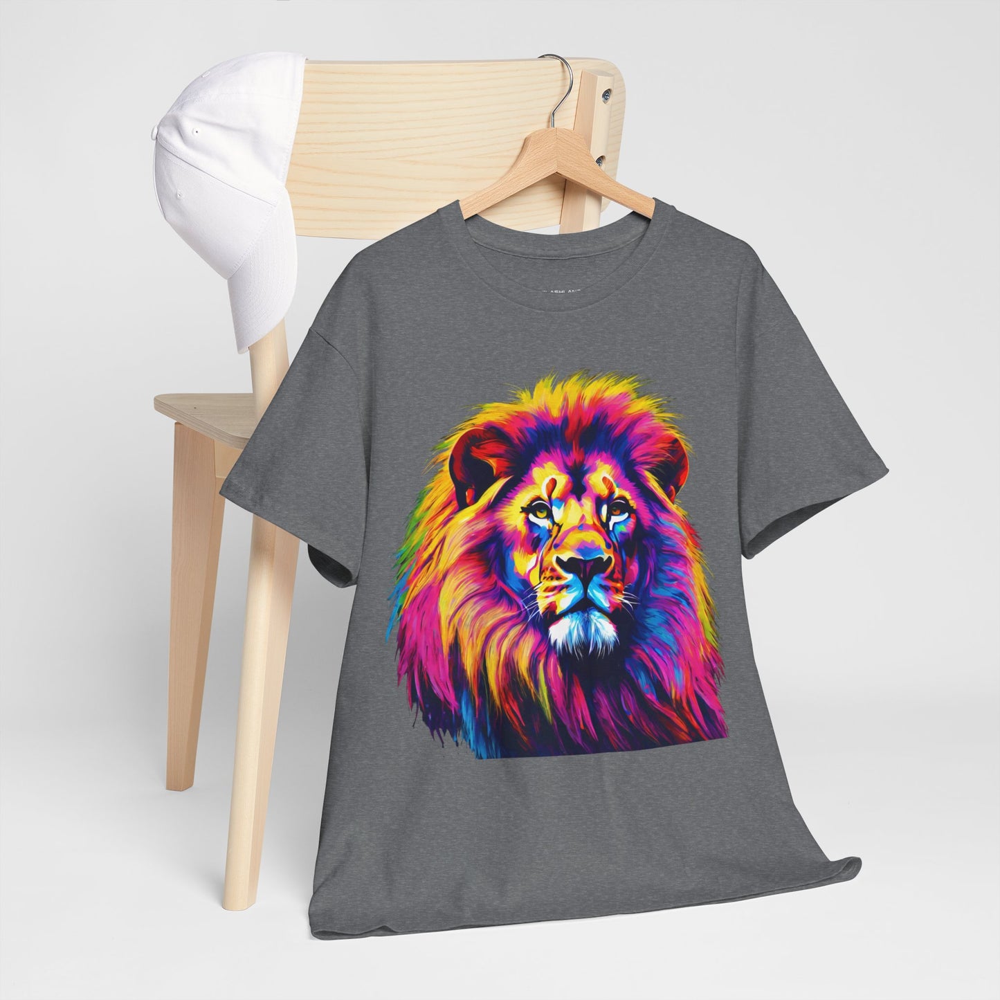 Lion Art Pop T-Shirt Flashlander