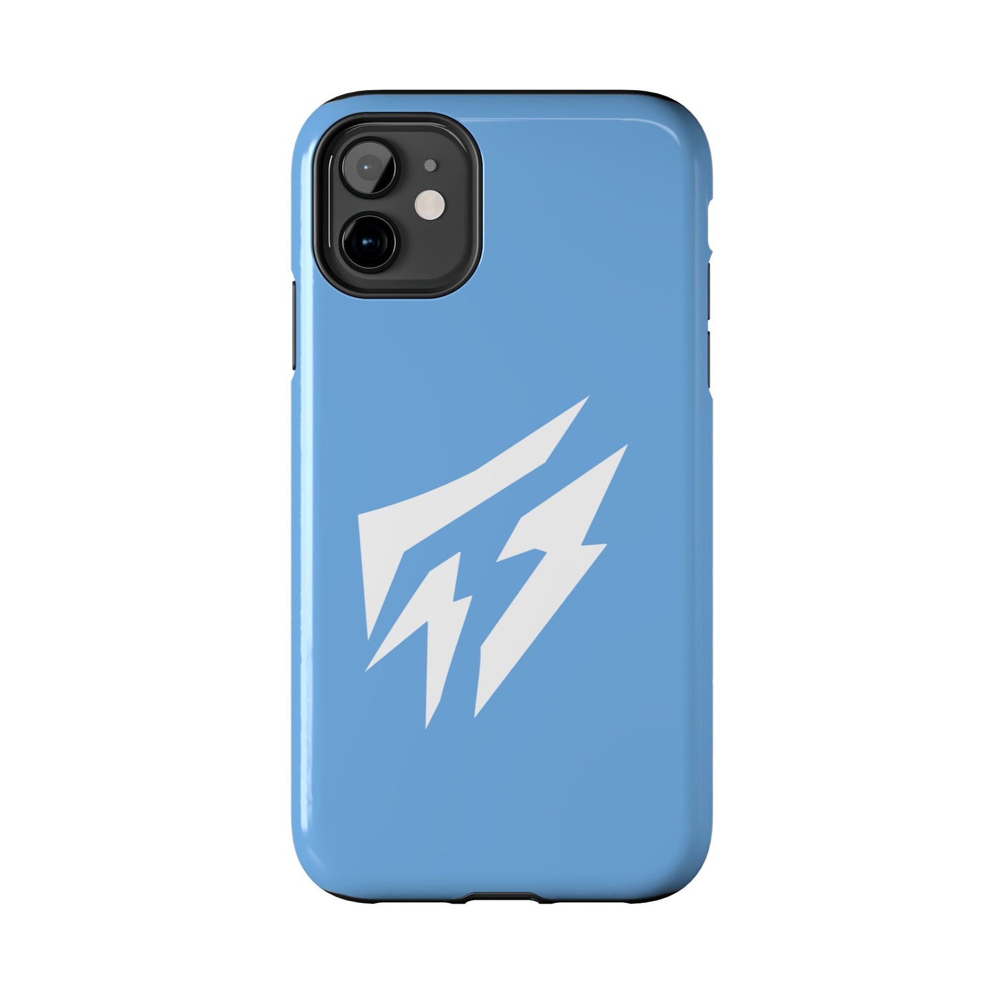 Flashlander Thunders Tough Phone Cases for all Iphone and Samsung Galaxy Light Blue