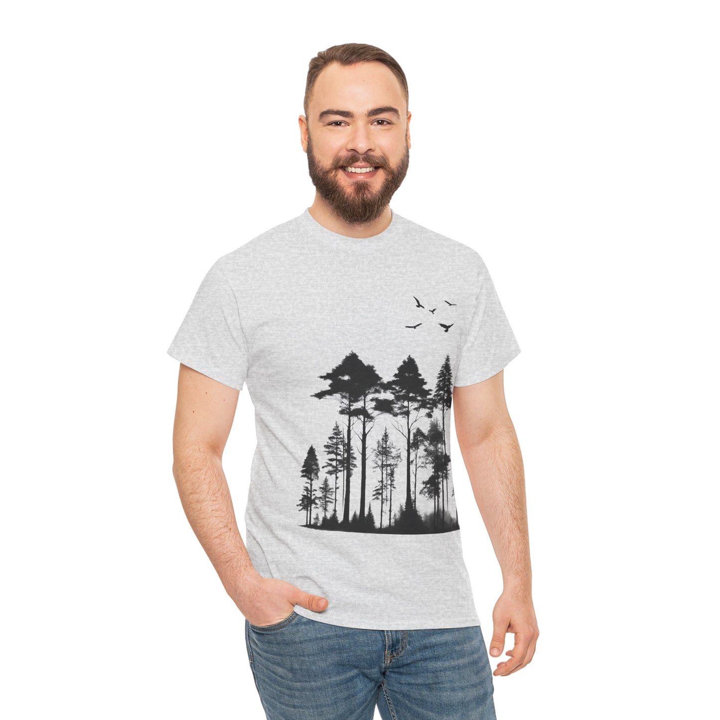 T-shirt de sport Pine Tree Forest Flashlander