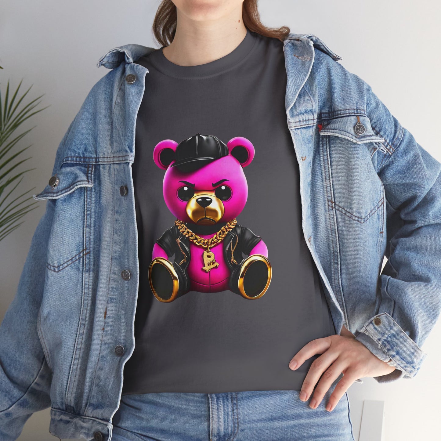 Teddy Bear Hip-Hop Fury Graphic Tee Flashlander