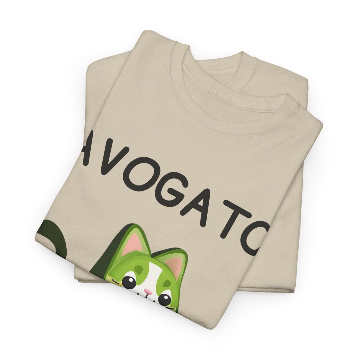 Avogato Funny Avocado Cat Face - Flashlander Gym Shirt