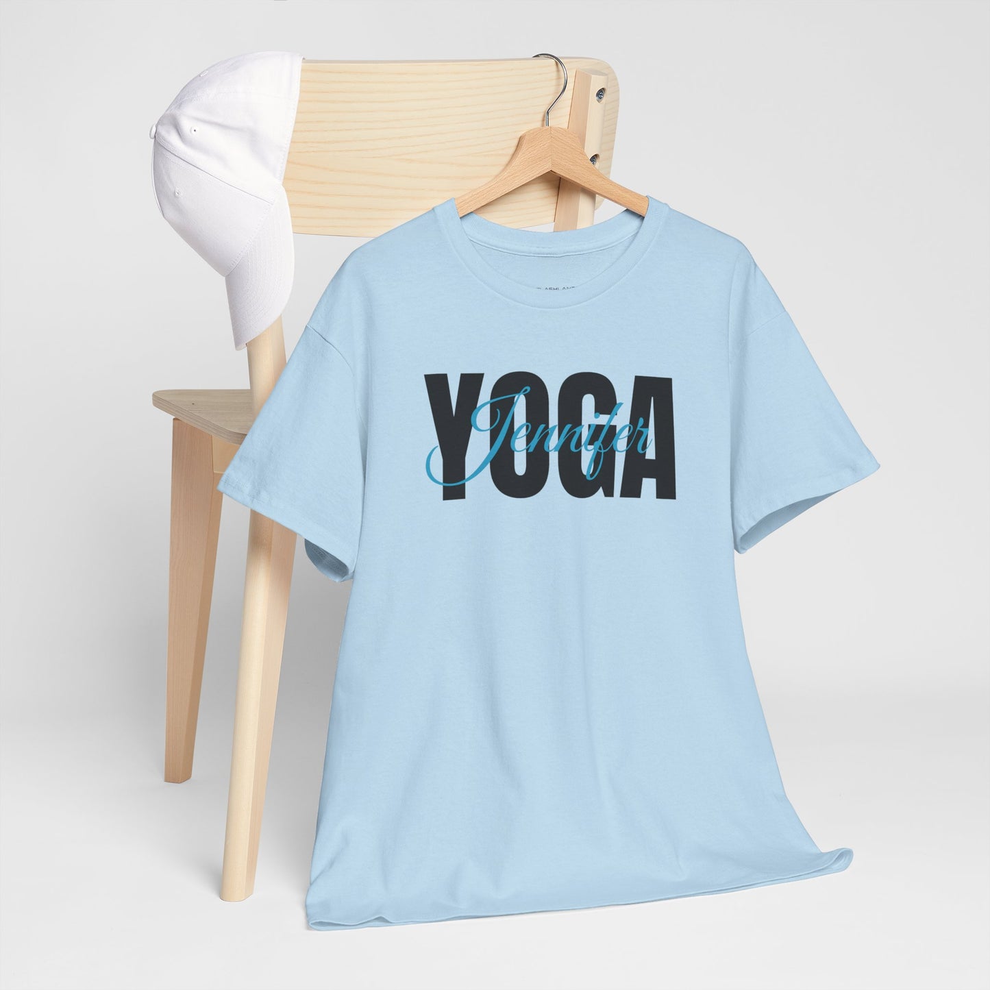 Personalized Yoga Shirt with Custom Name - Flashlander Gym Tee