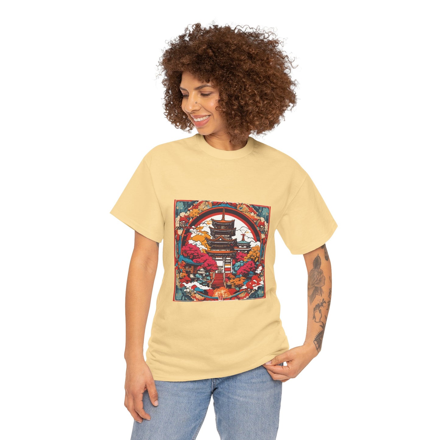 Kyoto Japanese Temple - Flashlander Gym Shirt