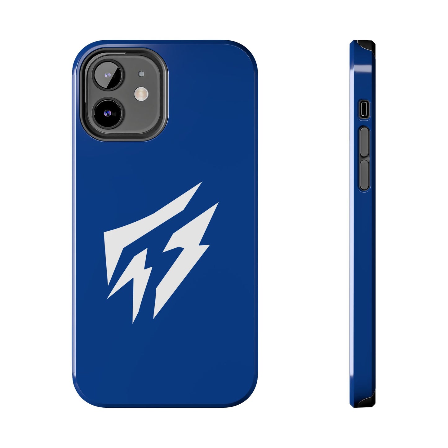 Flashlander Thunders Tough Phone Cases for all Iphone and Samsung Galaxy Dark Blue