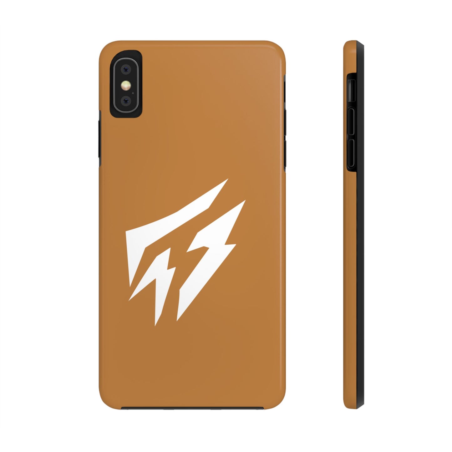 Flashlander Thunders Tough Phone Cases for all Iphone and Samsung Galaxy Light Brown