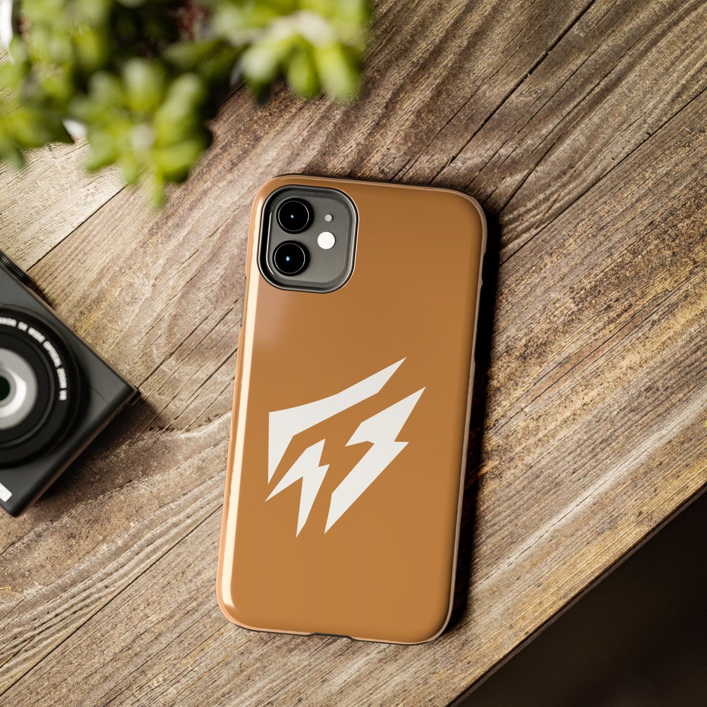 Flashlander Thunders Tough Phone Cases for all Iphone and Samsung Galaxy Light Brown