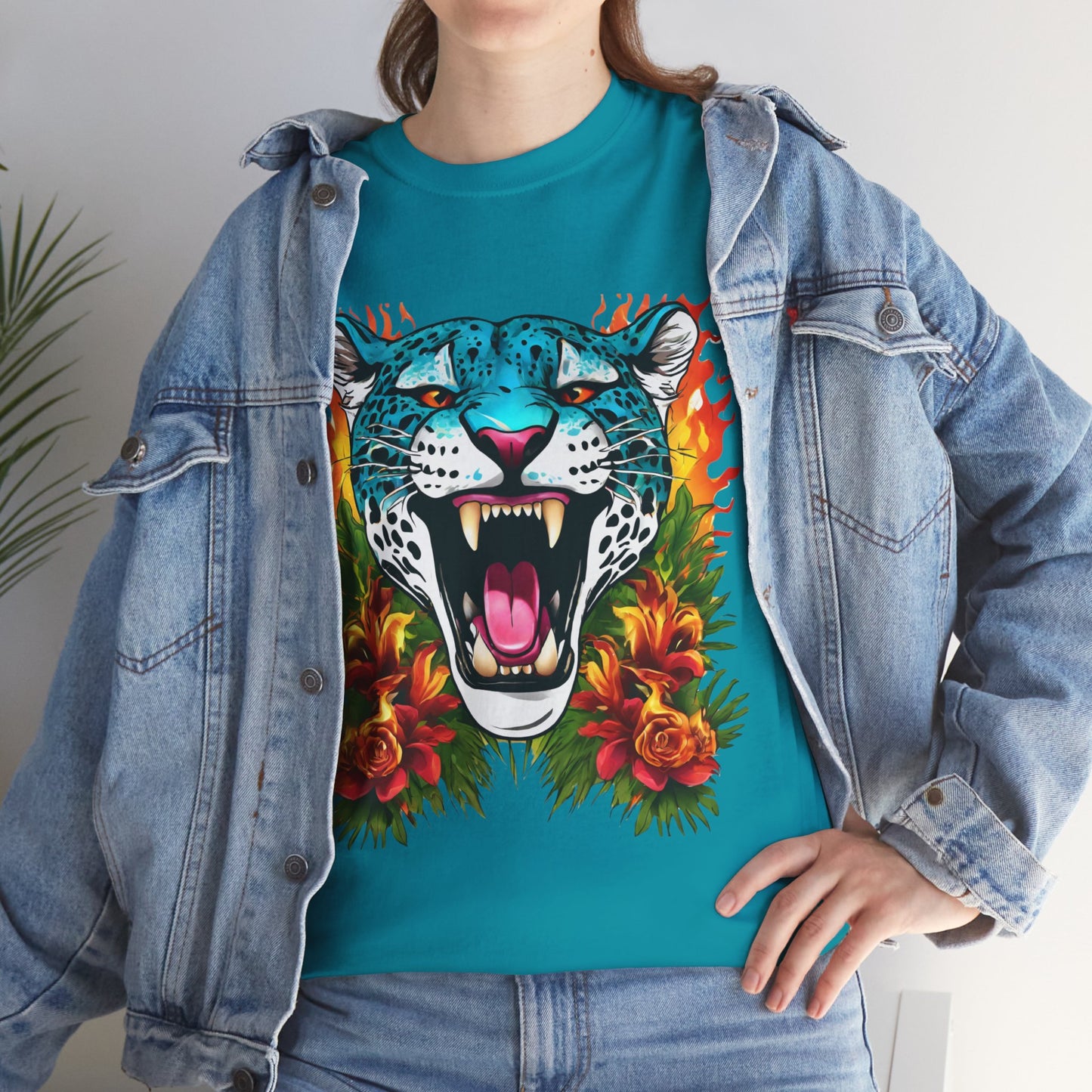 Vintage Jaguar Tattoo - Flashlander Gym Shirt